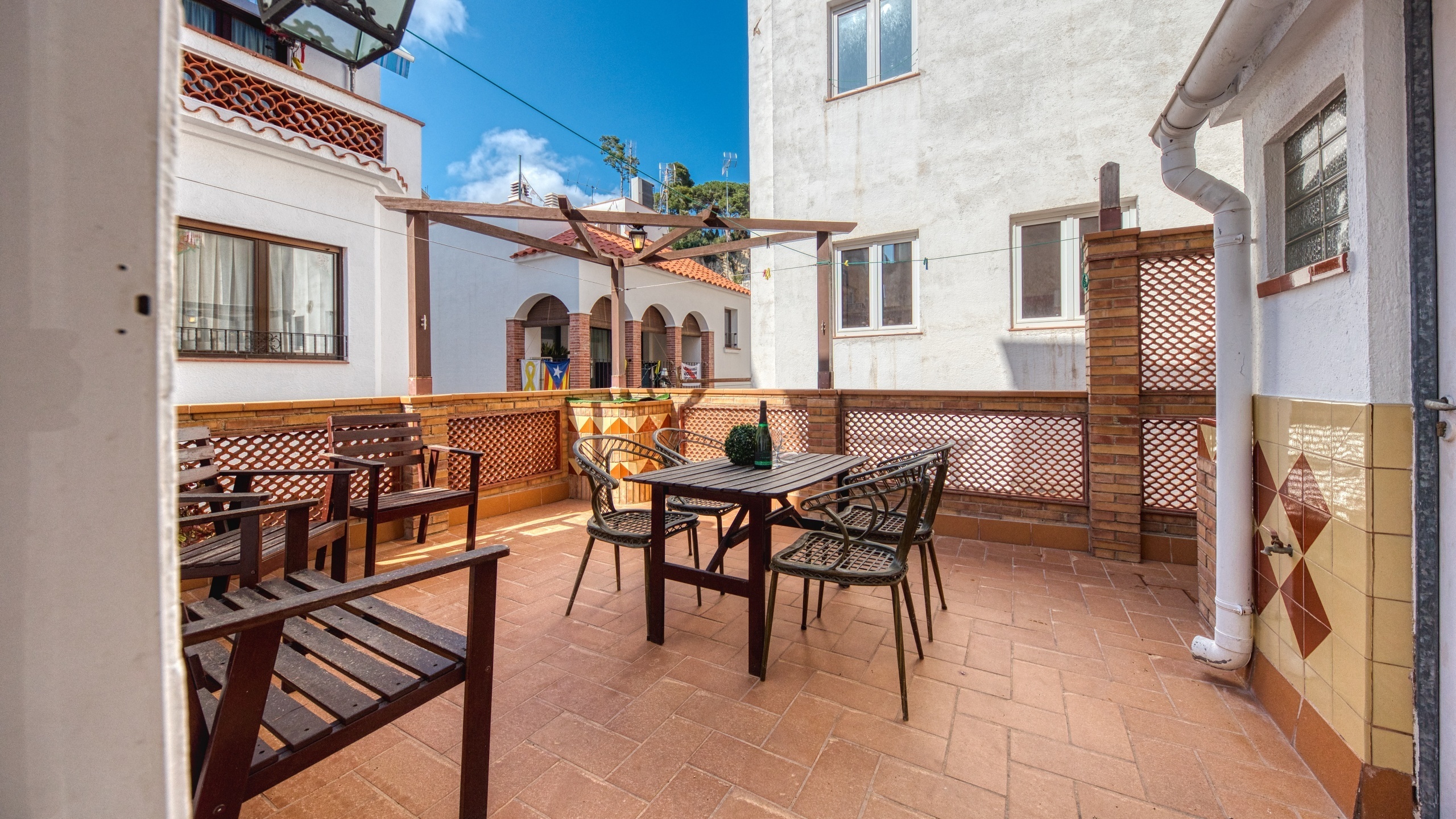 Ferienhäuser Costa Brava Spanien - Casa Domenica - Terrasse