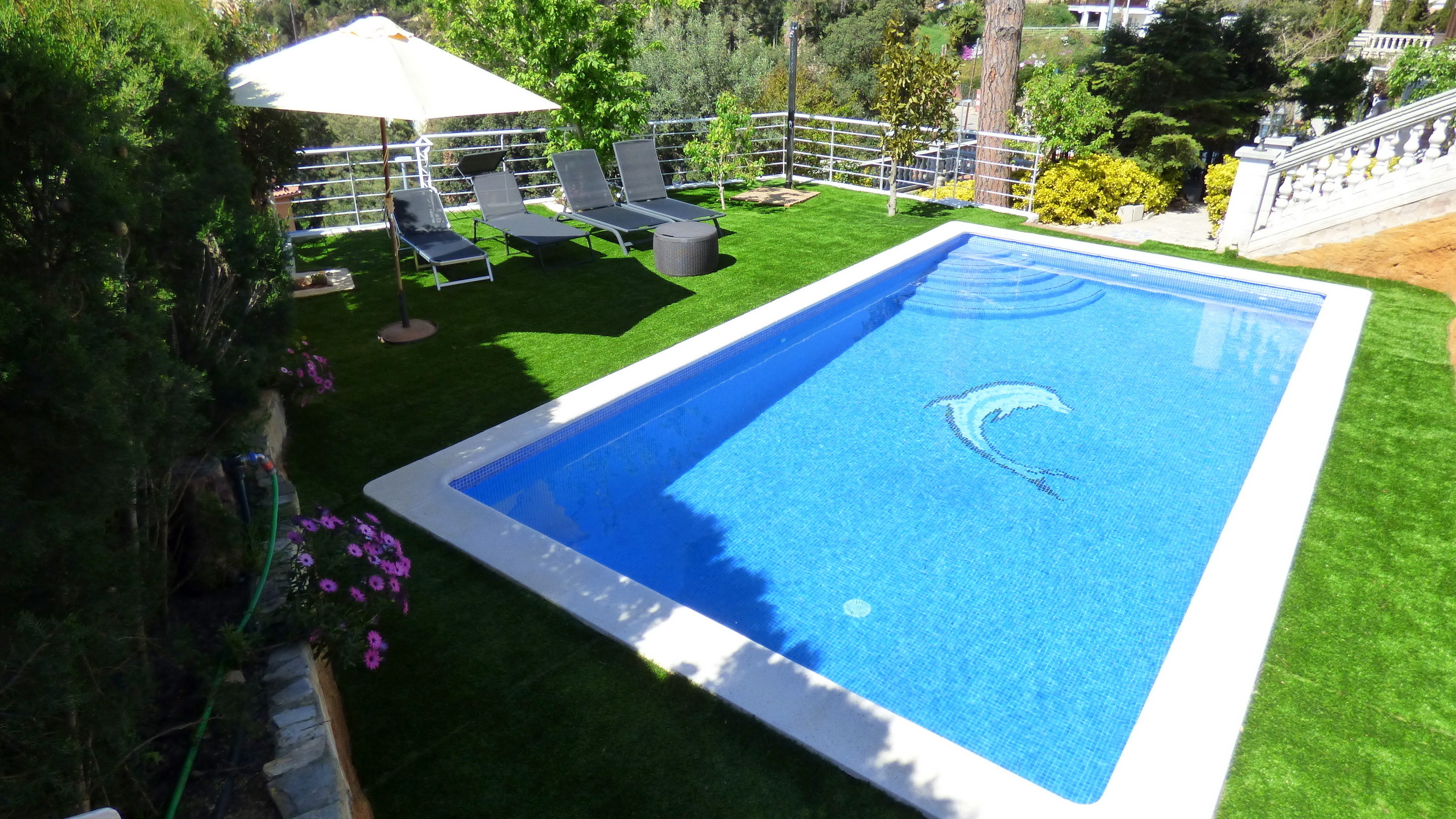 Ferienhäuser Costa Brava Spanien - Villa Noa - Schwimmbad