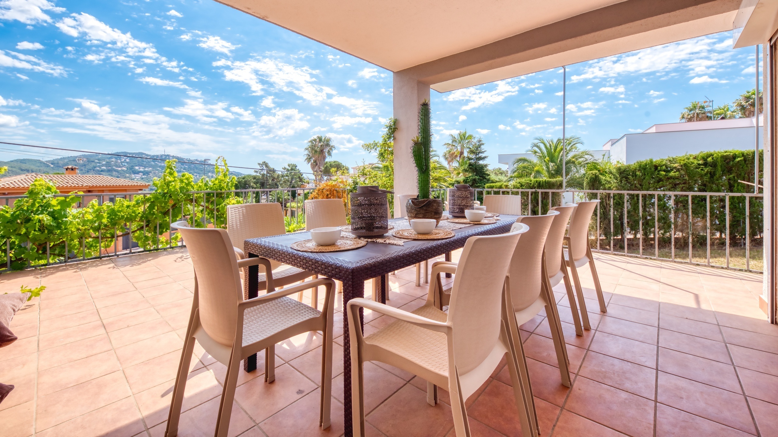 Ferienhäuser Costa Brava Spanien - Villa Yara - Terrasse