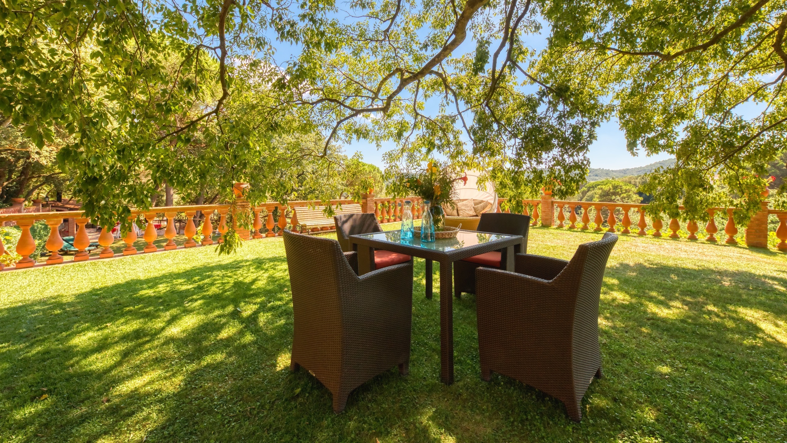 Ferienhäuser Costa Brava Spanien - Villa Paradise - Garten