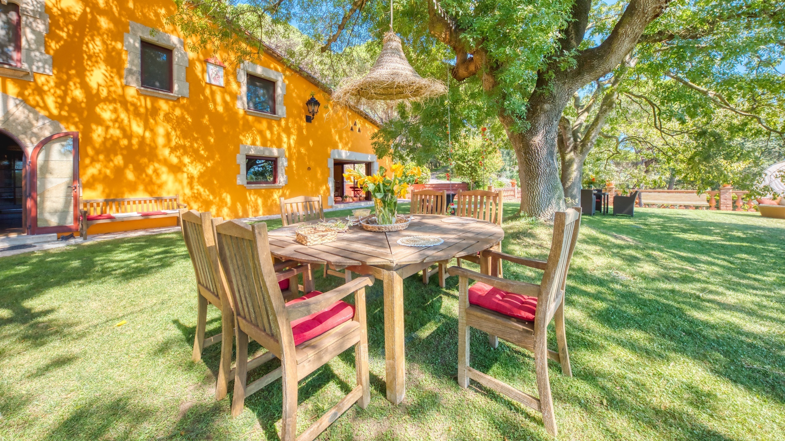 Ferienhäuser Costa Brava Spanien - Villa Paradise - Garten