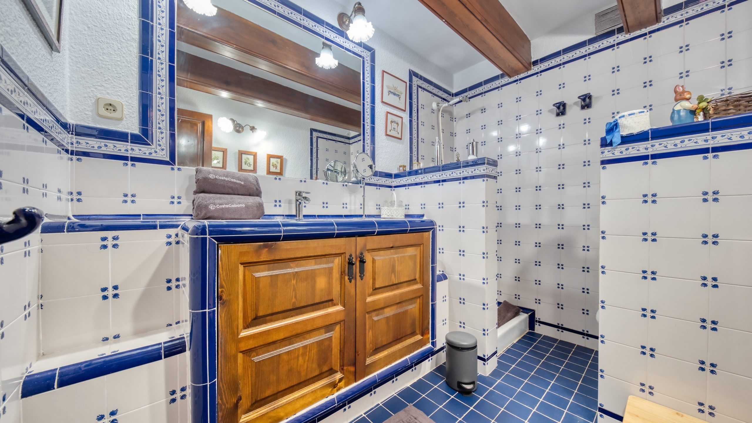 Ferienhäuser Costa Brava Spanien - Villa Paradise - Badezimmer