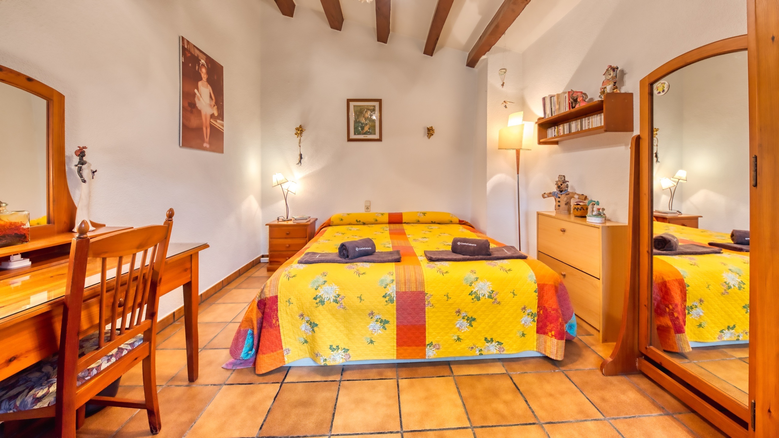 Ferienhäuser Costa Brava Spanien - Villa Paradise - Schlafzimmer