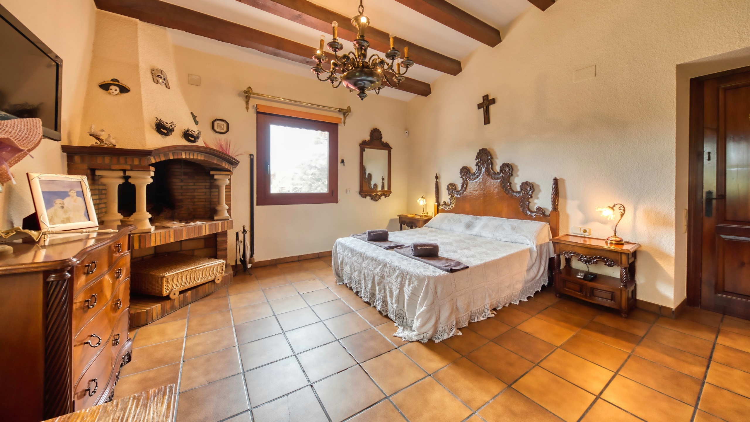 Ferienhäuser Costa Brava Spanien - Villa Paradise - Schlafzimmer