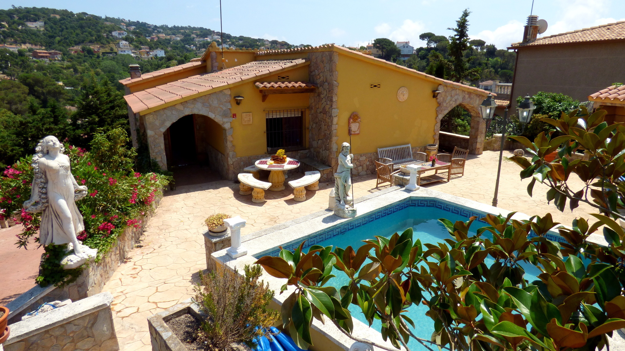 Ferienhäuser Costa Brava Spanien - Villa Mara - Schwimmbad