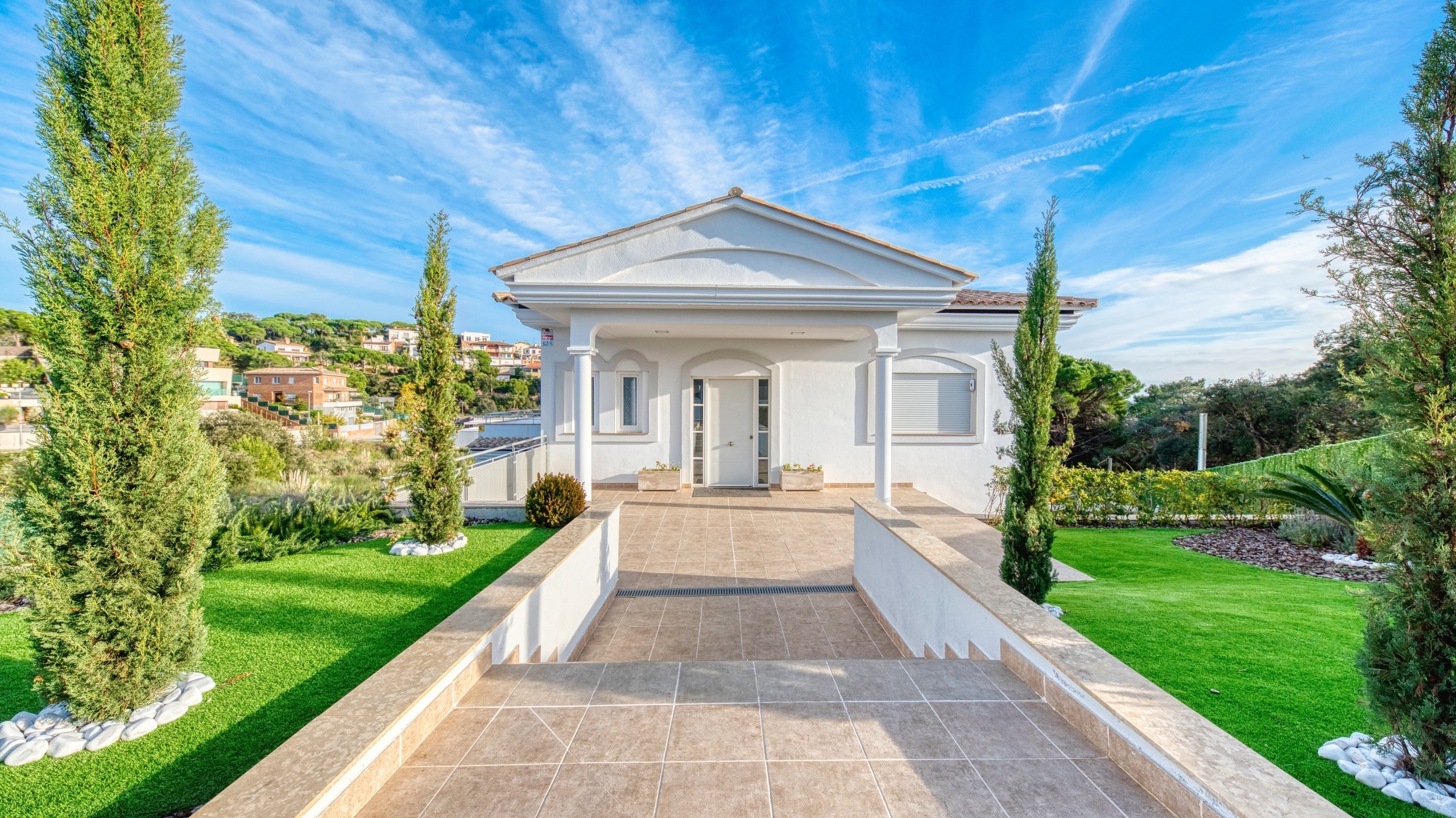 Ferienvilla Costa Brava Spanien - Villa Madison - Eingang