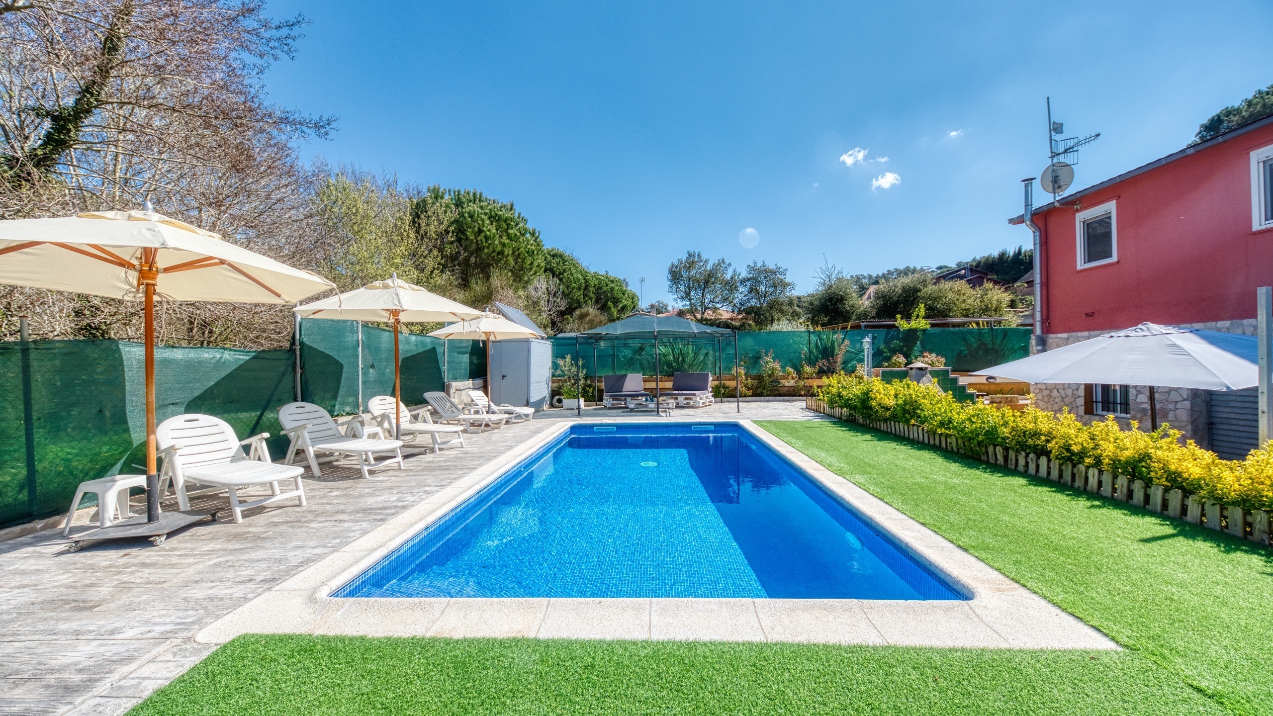 Ferienhäuser Costa Brava Spanien - Villa Pilarillo - Villa außen