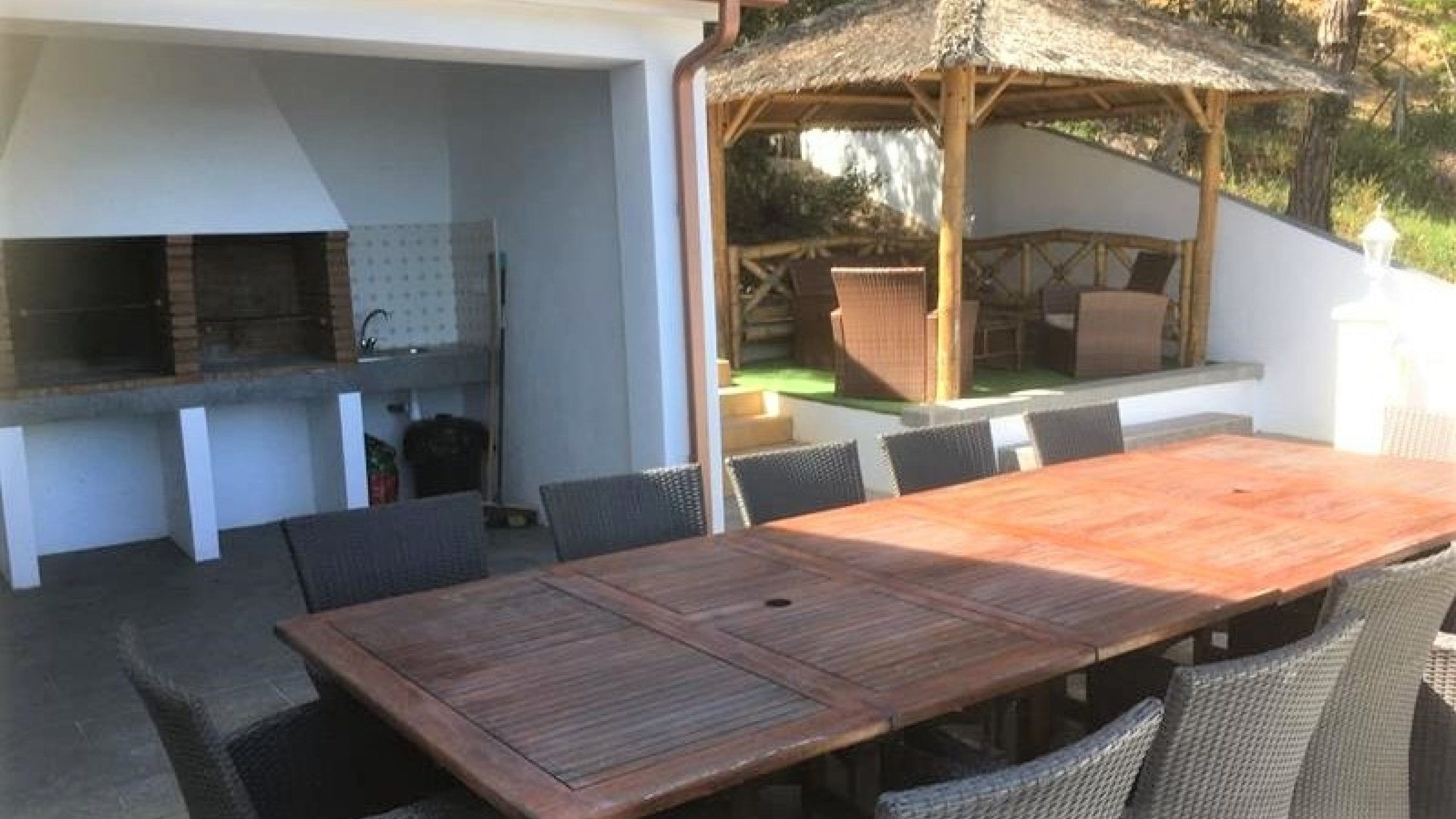 Ferienhäuser Costa Brava Spanien - Villa Promessa - Außenküche