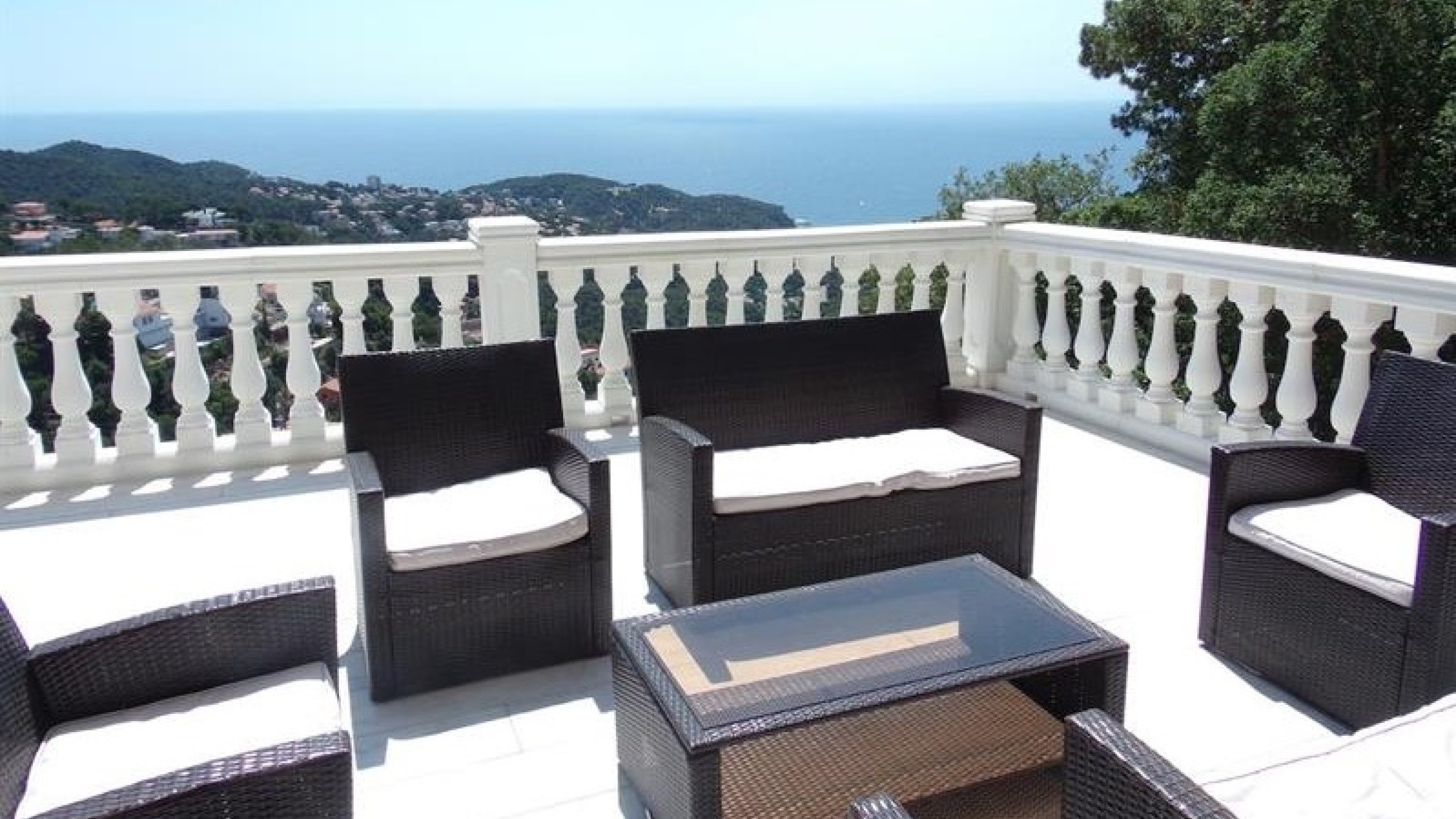 Ferienhäuser Costa Brava Spanien - Villa Promessa - Terrasse