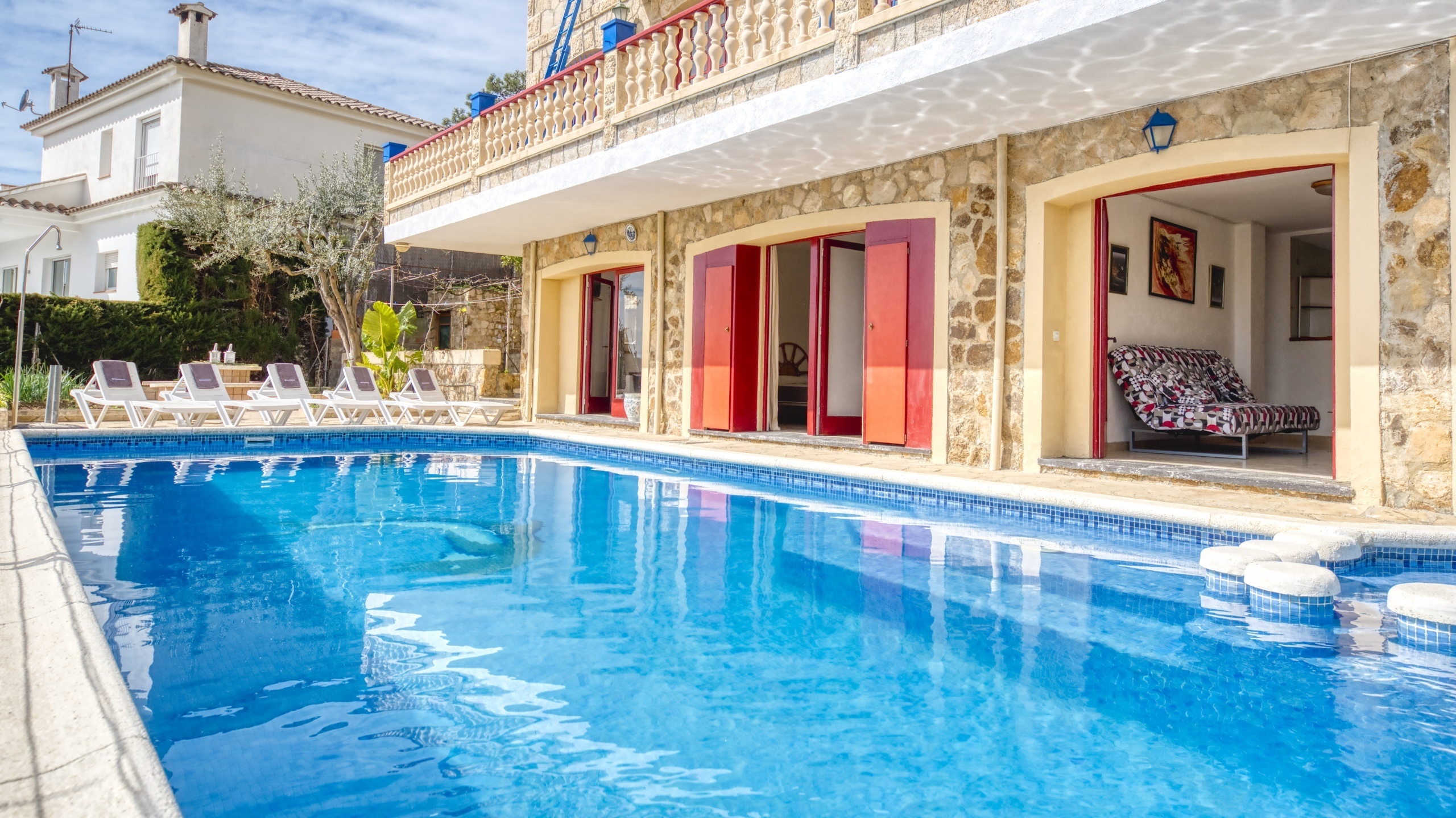 Ferienhäuser Costa Brava Spanien - Villa Janet - Schwimmbad