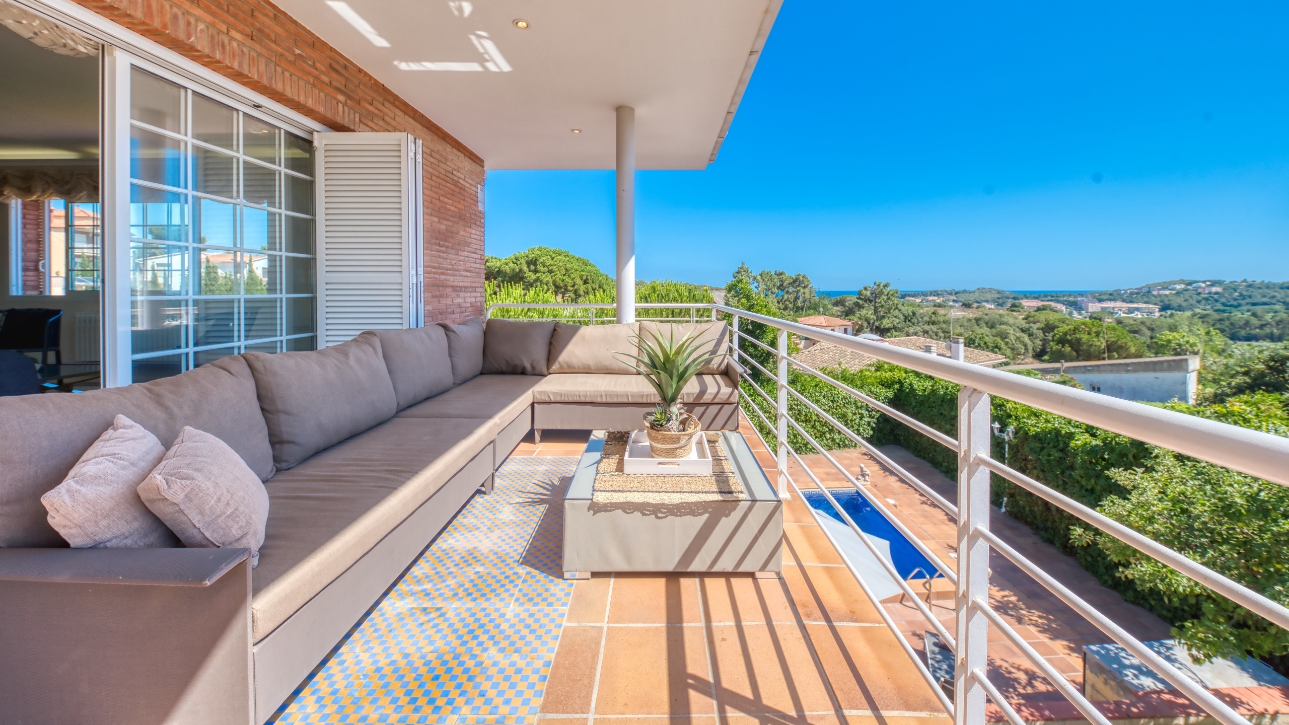 Ferienhäuser Costa Brava Spanien - Villa Beyonce - Lounge-Bereich