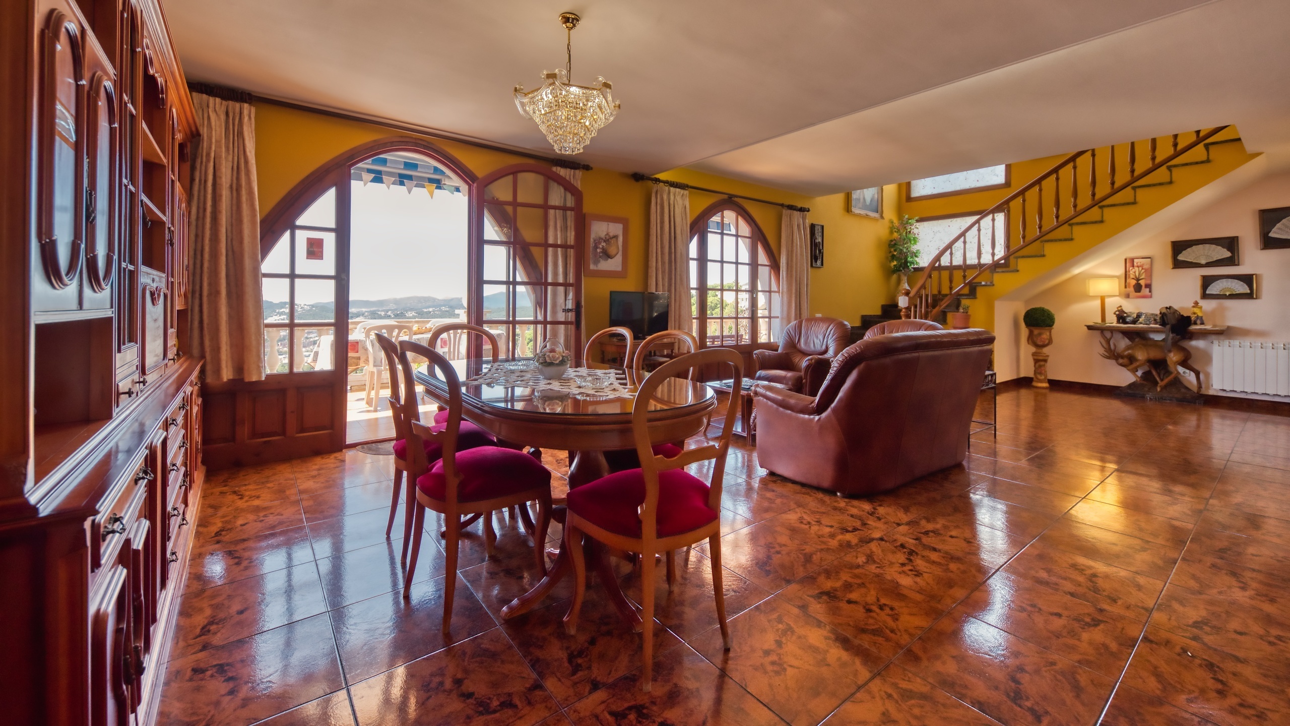 Ferienhäuser Costa Brava Spanien - Villa Teresa - Essecke