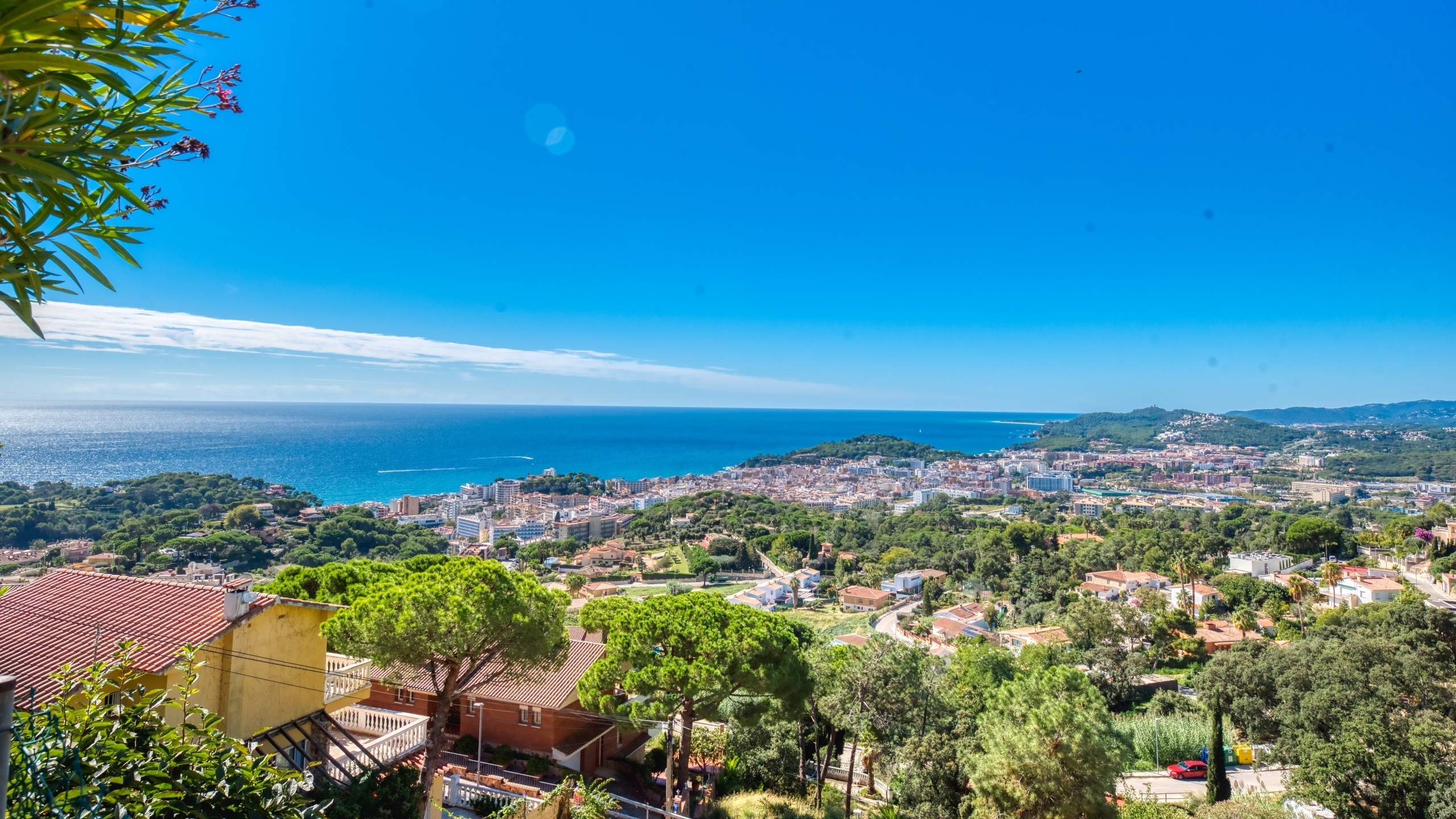 Ferienhäuser Costa Brava Spanien - Villa Teresa - Eine der Aussichten