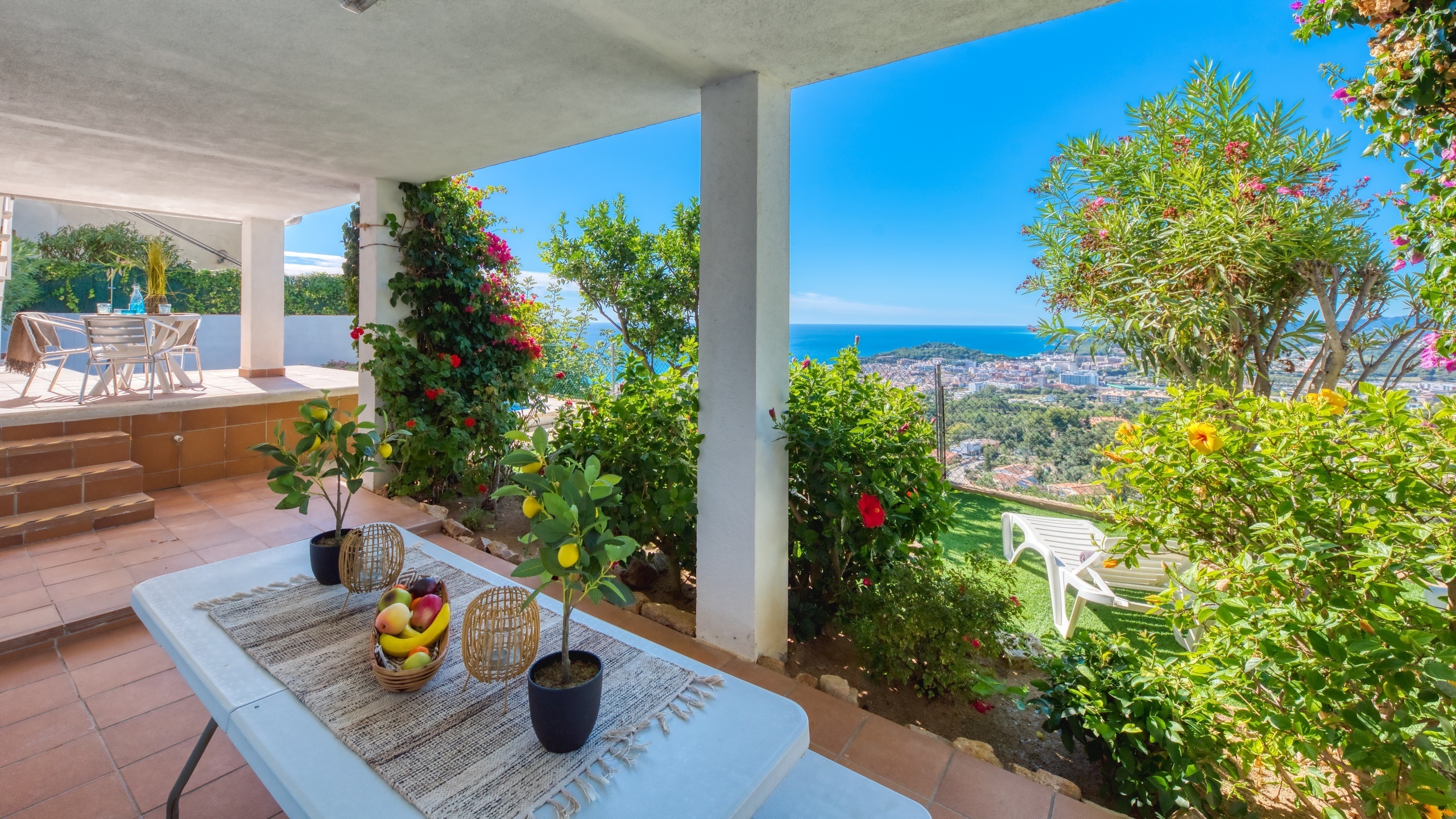 Ferienhäuser Costa Brava Spanien - Villa Teresa - Essecke