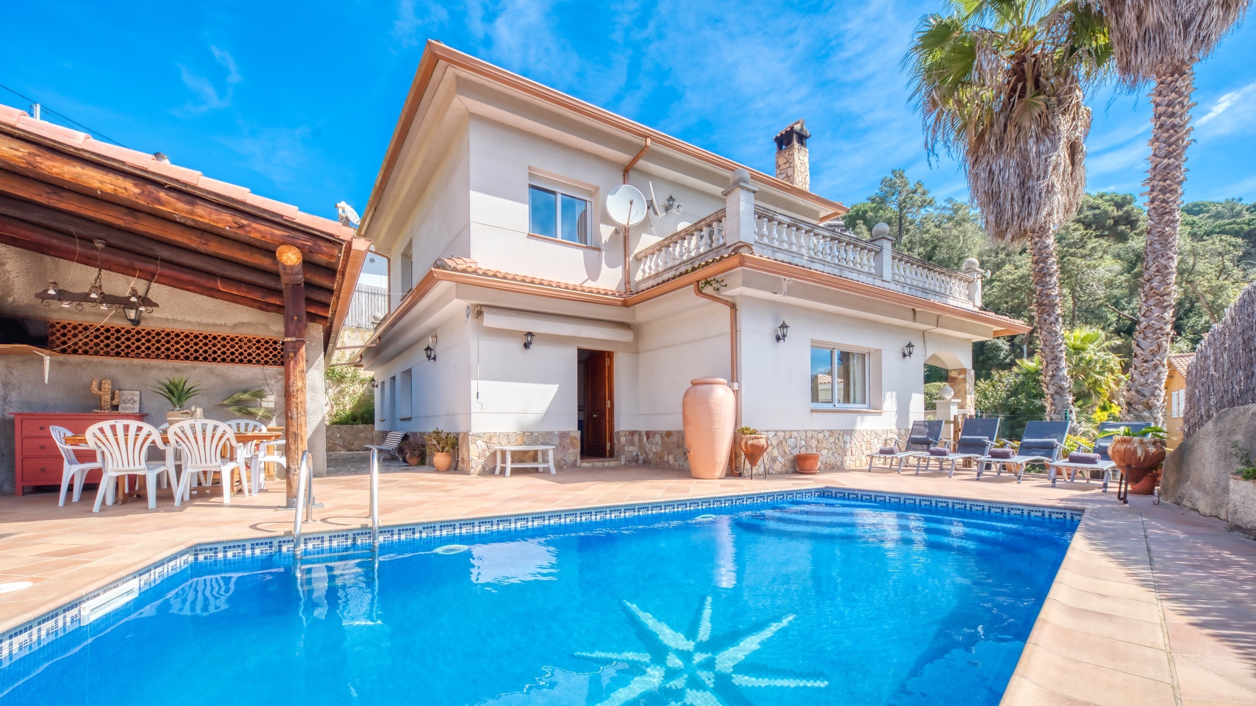 Ferienhäuser Costa Brava Spanien - Villa Valeria - Schwimmbad