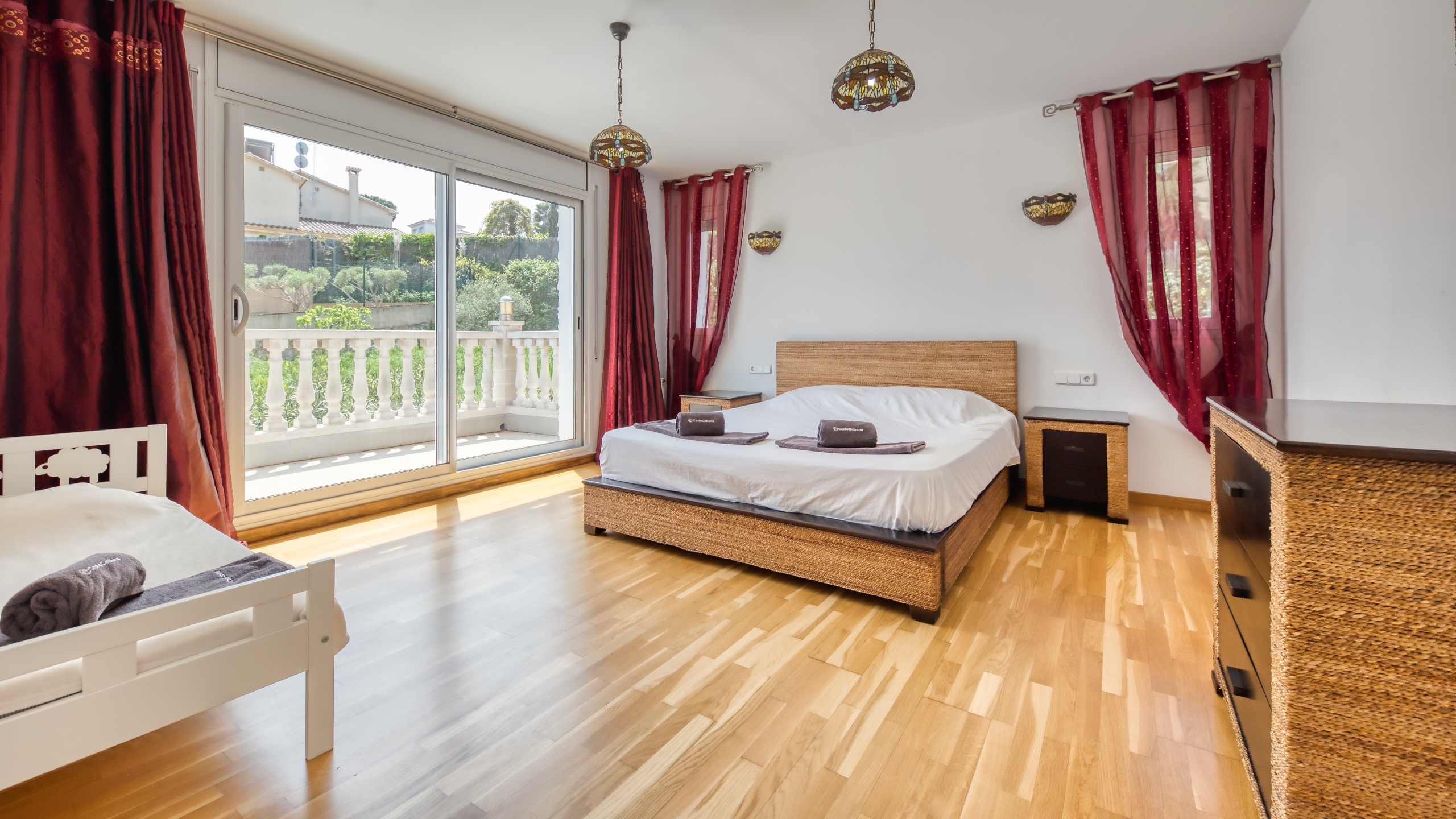 Ferienhäuser Costa Brava Spanien - Villa Primavera - Schlafzimmer