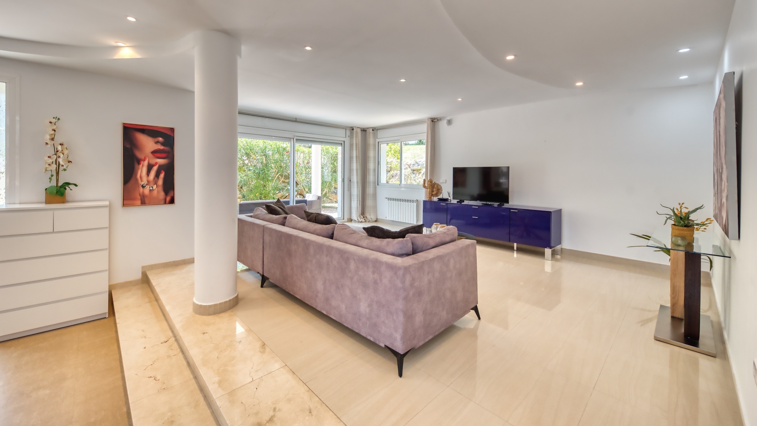 Ferienhäuser Costa Brava Spanien - Villa Primavera - Wohnzimmer
