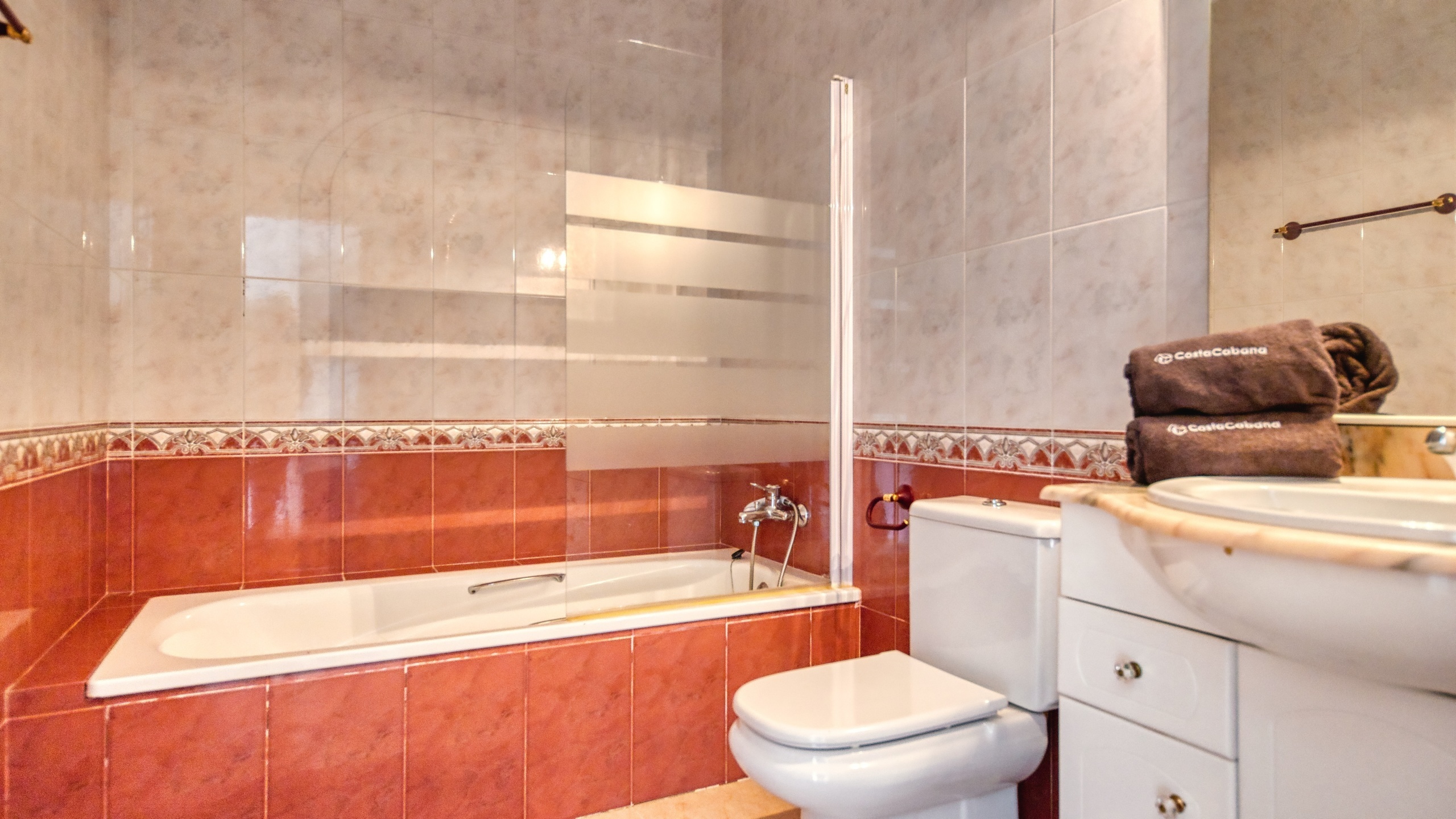Ferienhäuser Costa Brava Spanien - Villa Sunrise - En-suite Badezimmer 