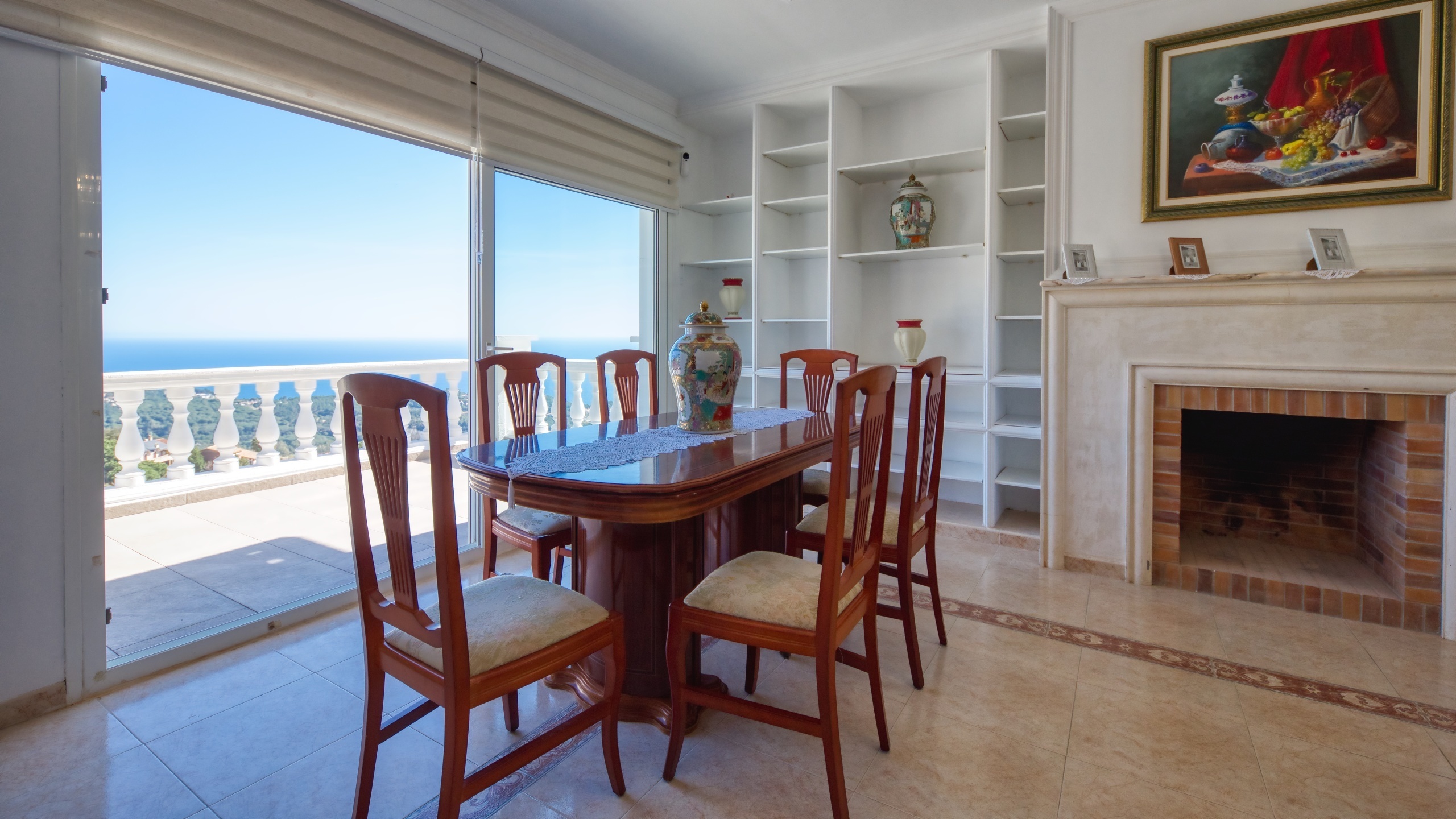 Ferienhäuser Costa Brava Spanien - Villa Sunrise - Essecke