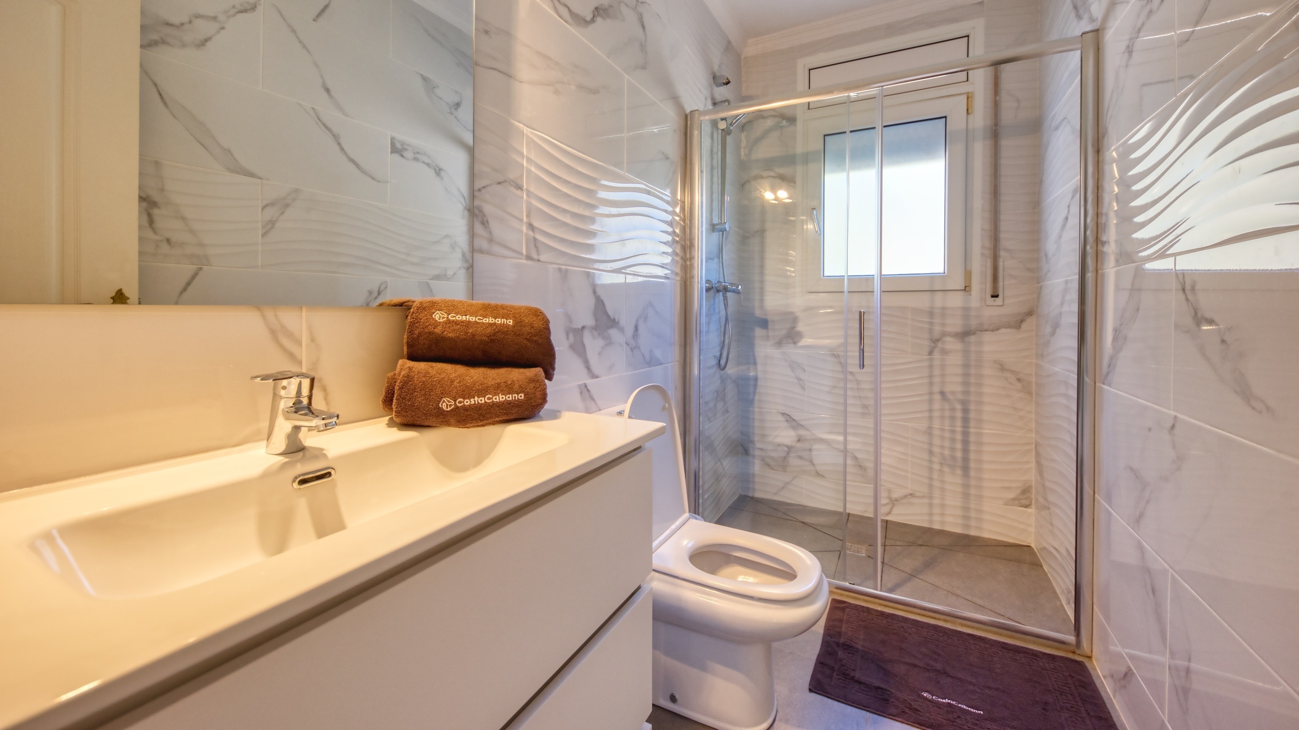 Ferienhäuser Costa Brava Spanien - Villa Sunrise - Badezimmer