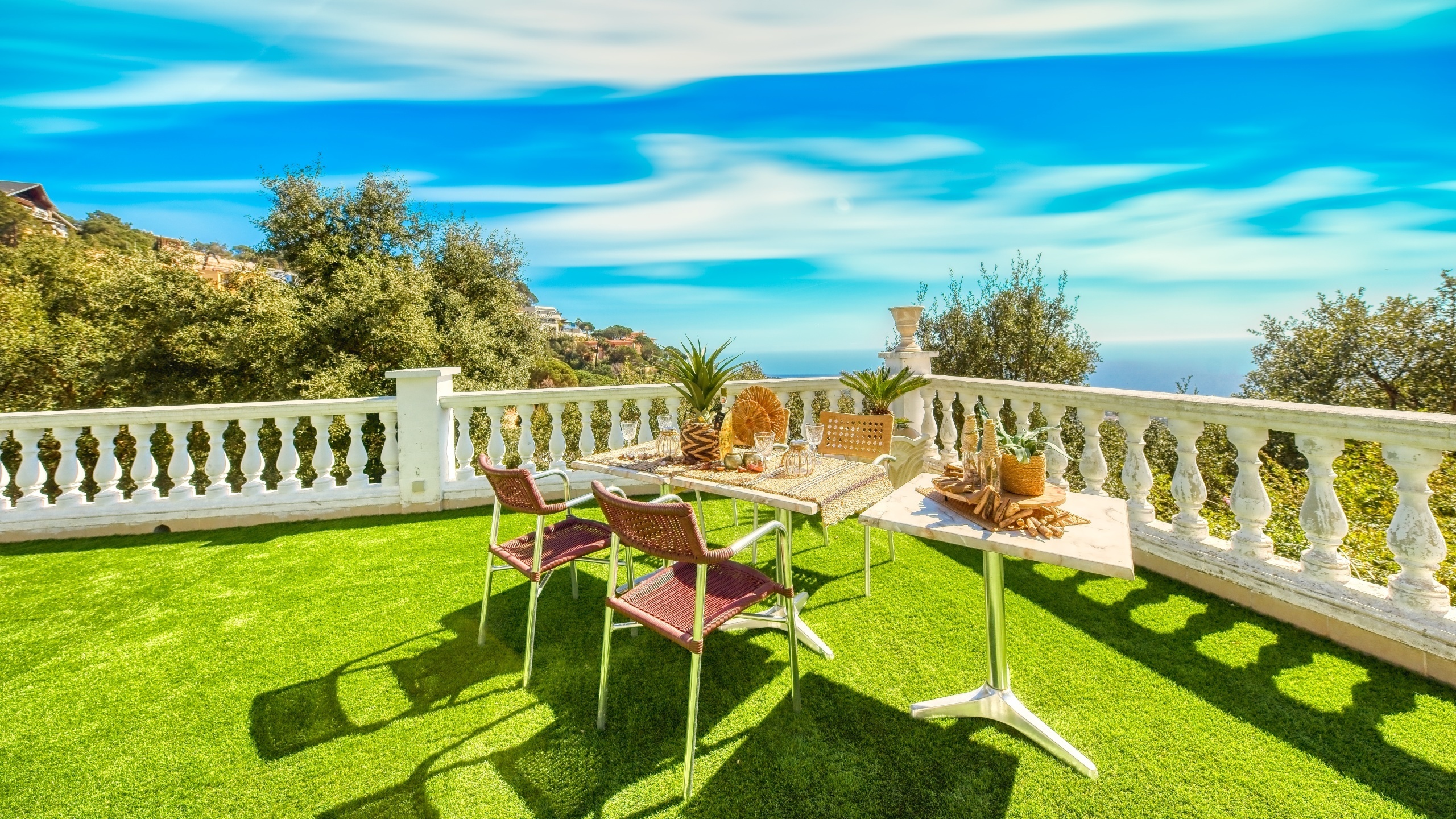 Ferienhäuser Costa Brava Spanien - Villa Sunrise - Eine der Aussichten