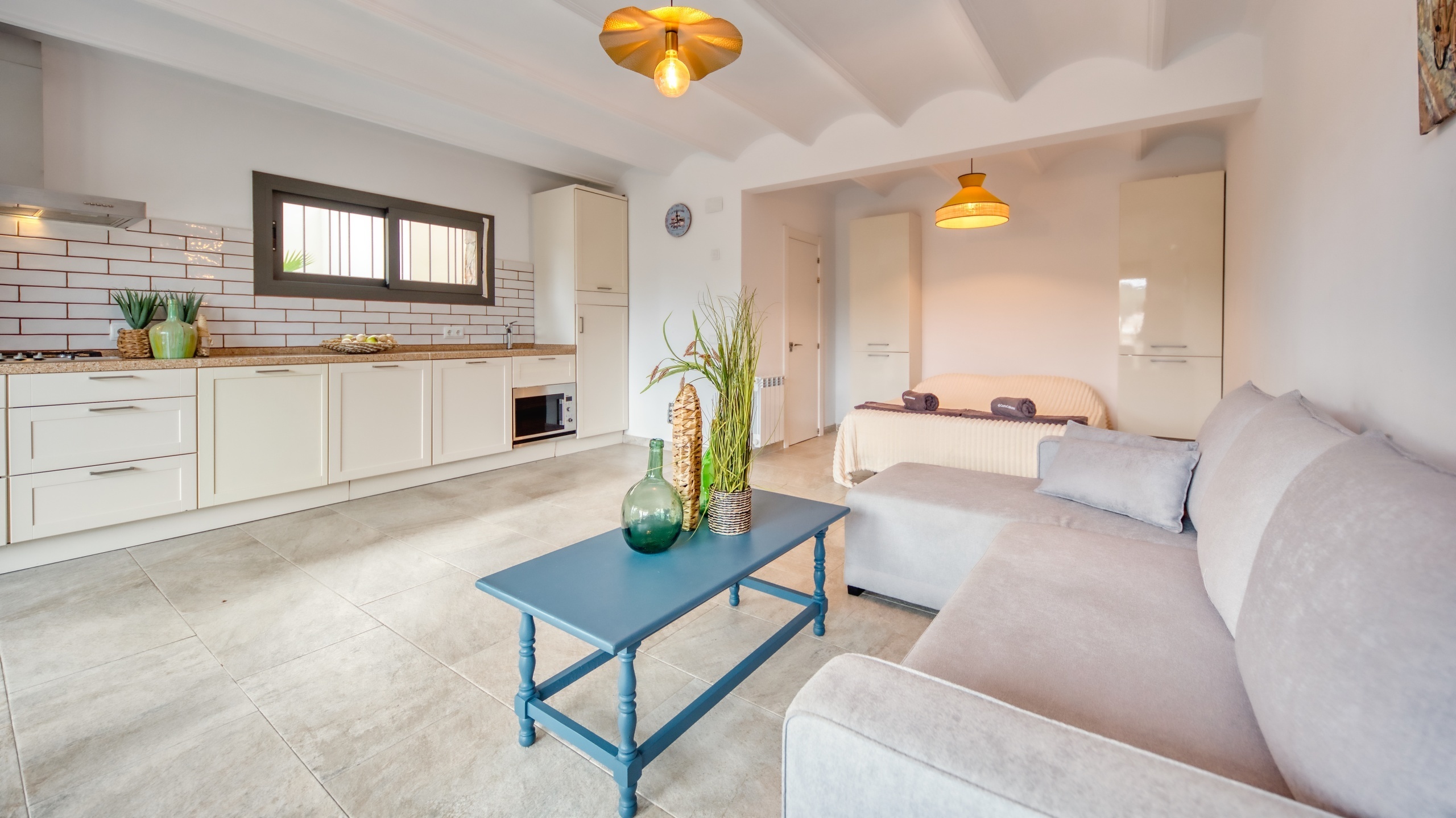 Ferienhäuser Costa Brava Spanien - Villa Palmera - Wohnbereich