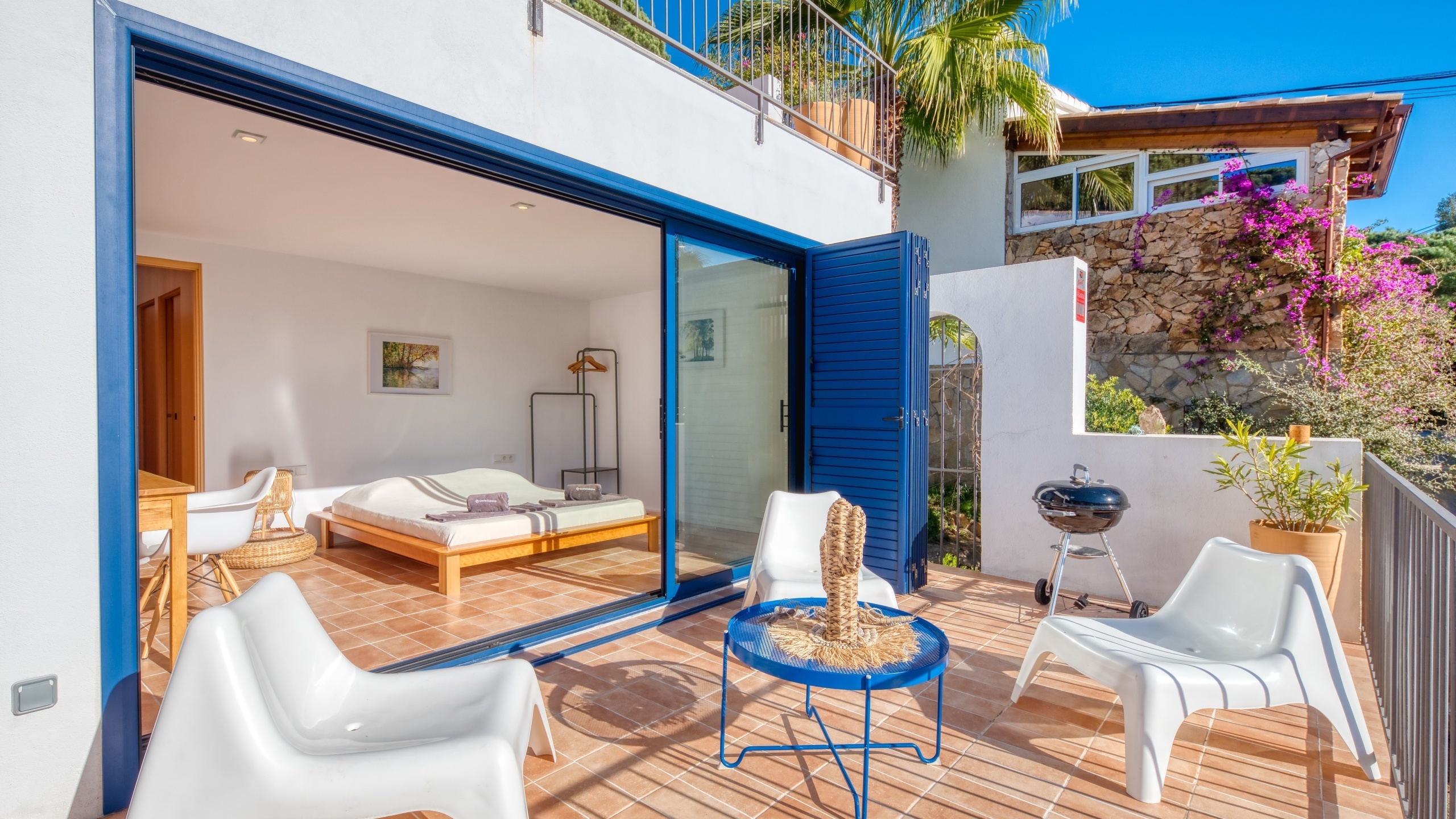 Ferienhäuser Costa Brava Spanien - Casa AdoRa - Terrasse