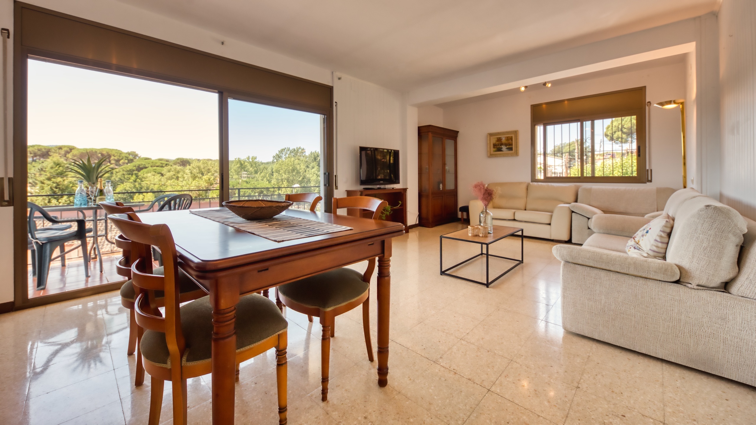Ferienhäuser Costa Brava Spanien - Villa Montse - Wohnbereich