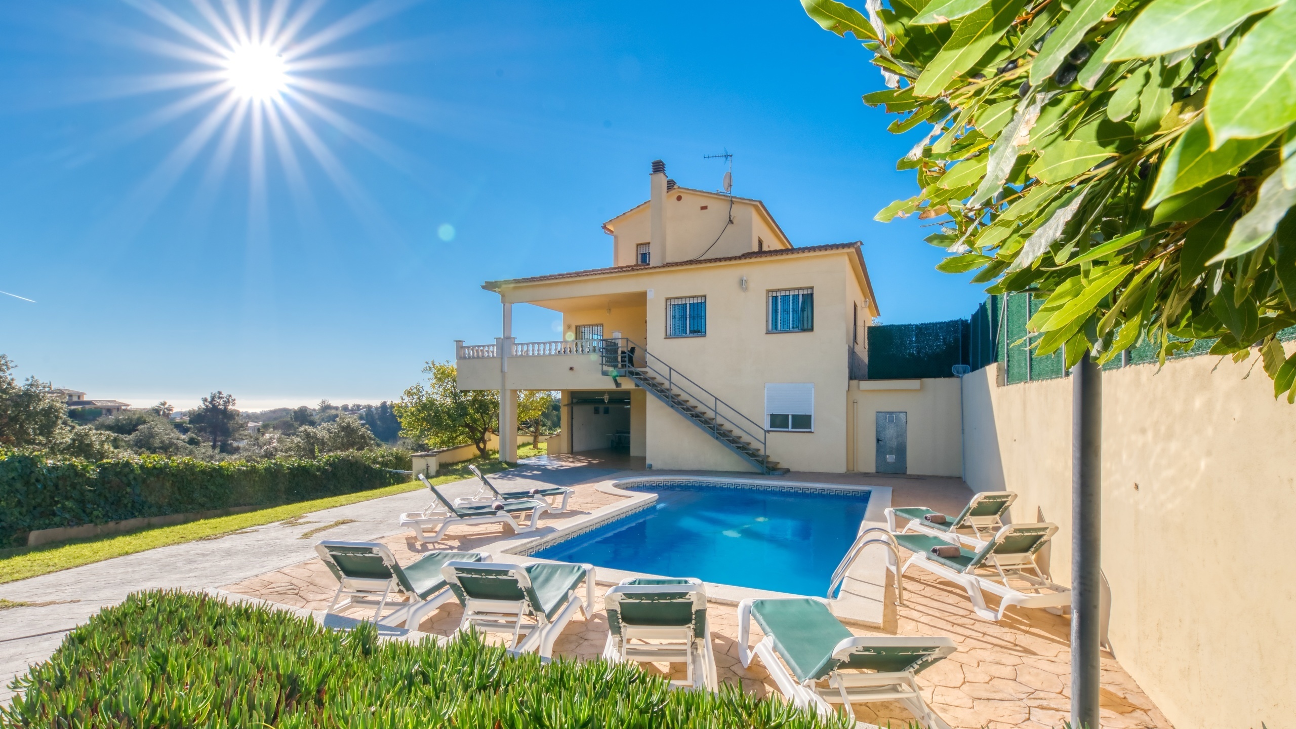 Ferienhäuser Costa Brava Spanien - Villa Holiday - Villa außen