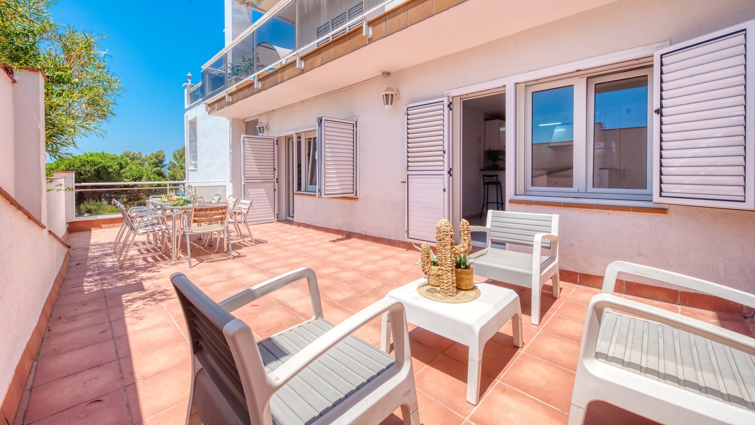 Ferienhäuser Costa Brava Spanien - Villa Maribel - Terrasse