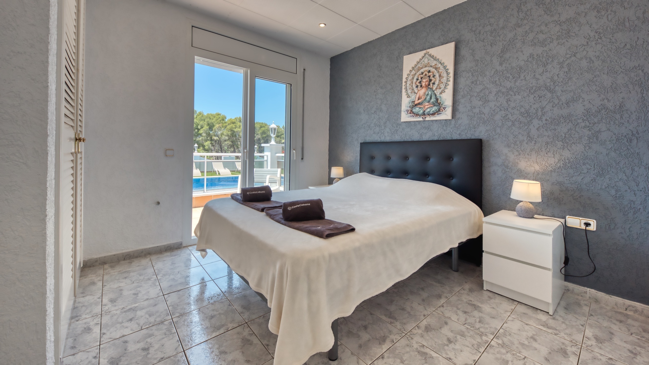Ferienhäuser Costa Brava Spanien - Villa Maribel - Schlafzimmer