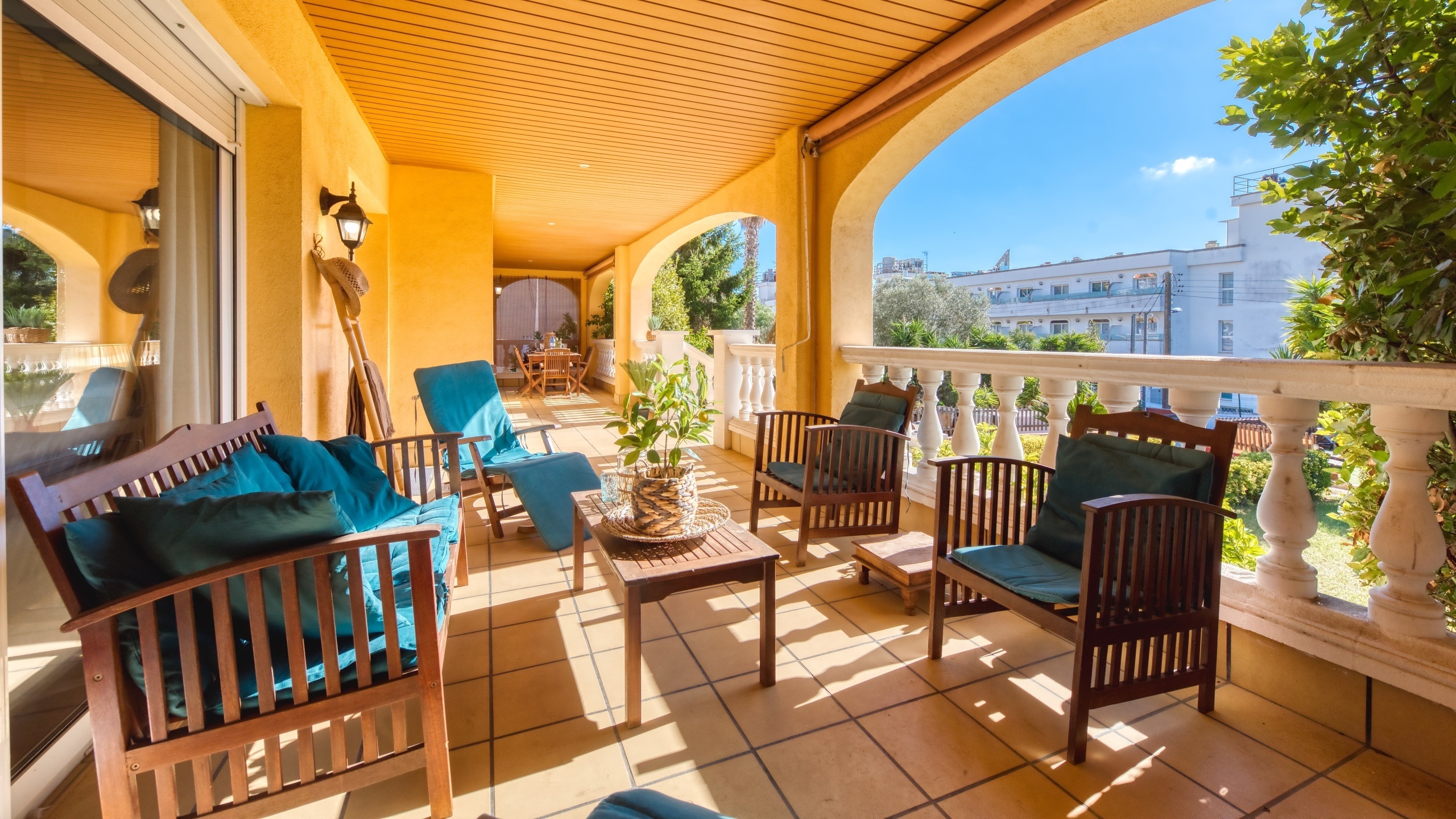 Ferienhäuser Costa Brava Spanien - Villa Summertime - Terrasse
