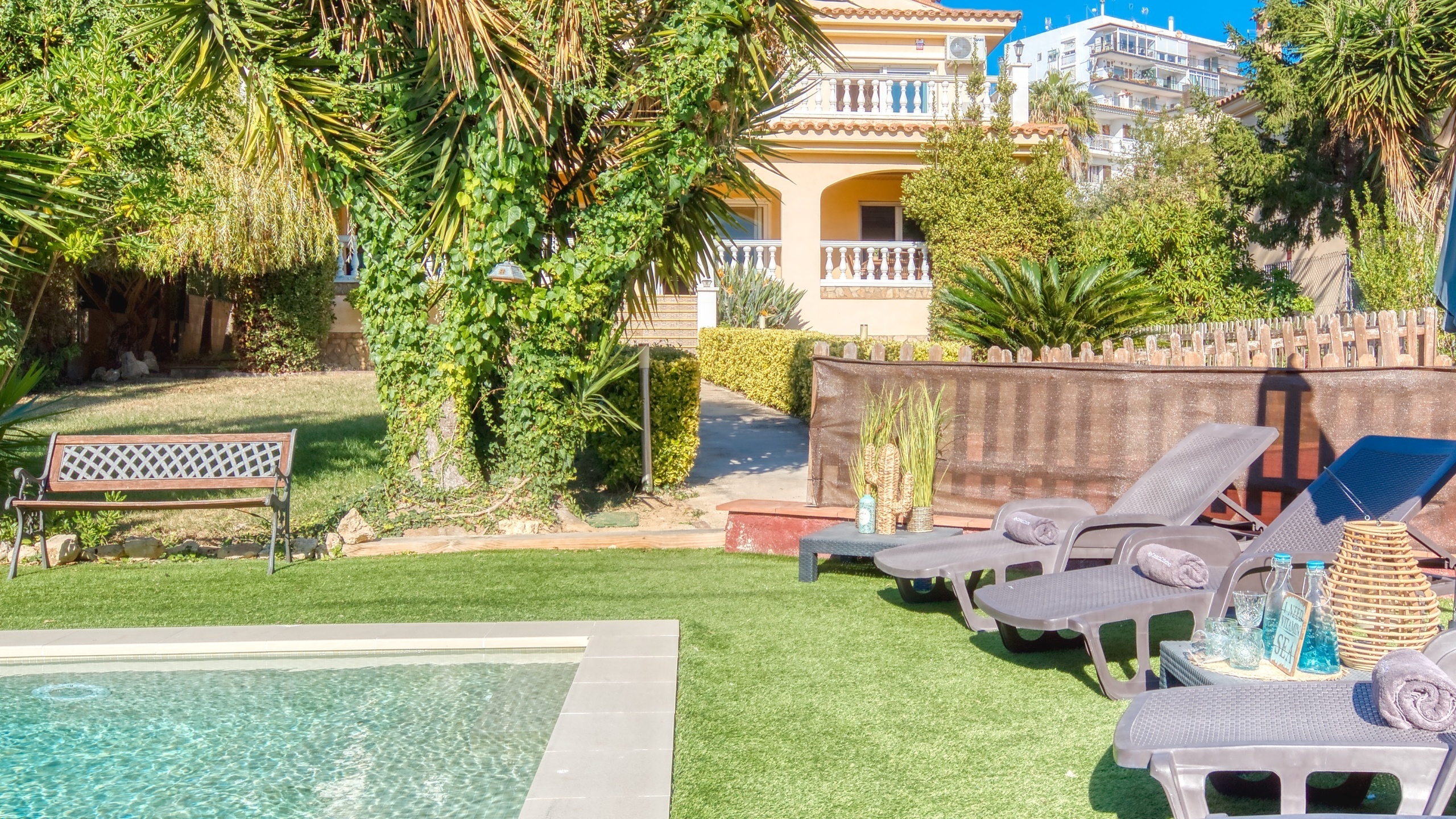 Ferienhäuser Costa Brava Spanien - Villa Summertime - Schwimmbad