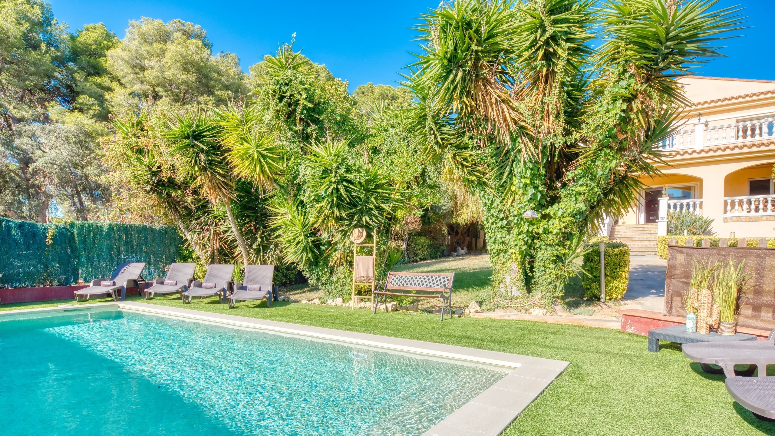 Ferienhäuser Costa Brava Spanien - Villa Summertime - Schwimmbad