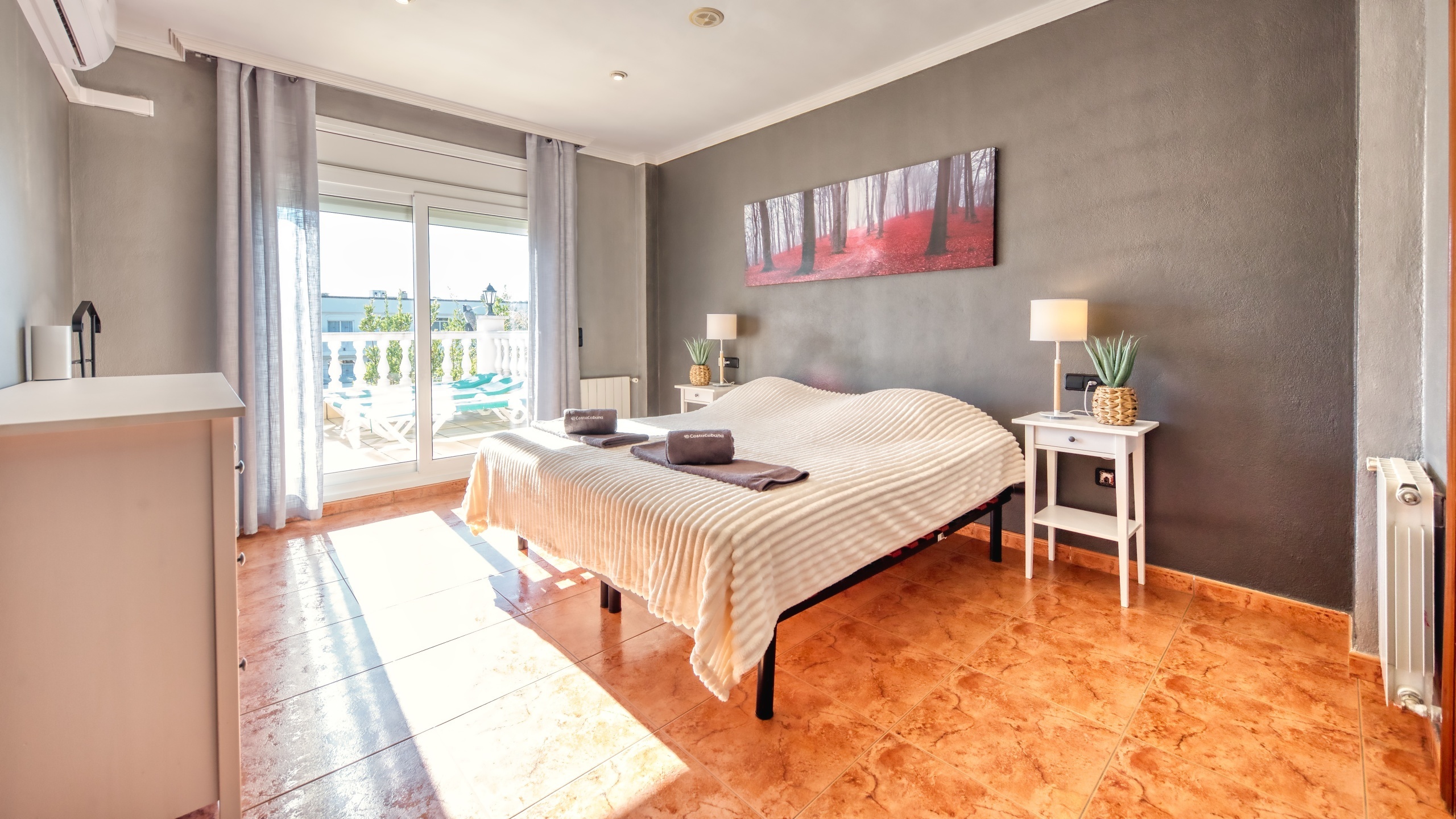 Ferienhäuser Costa Brava Spanien - Villa Summertime - Schlafzimmer