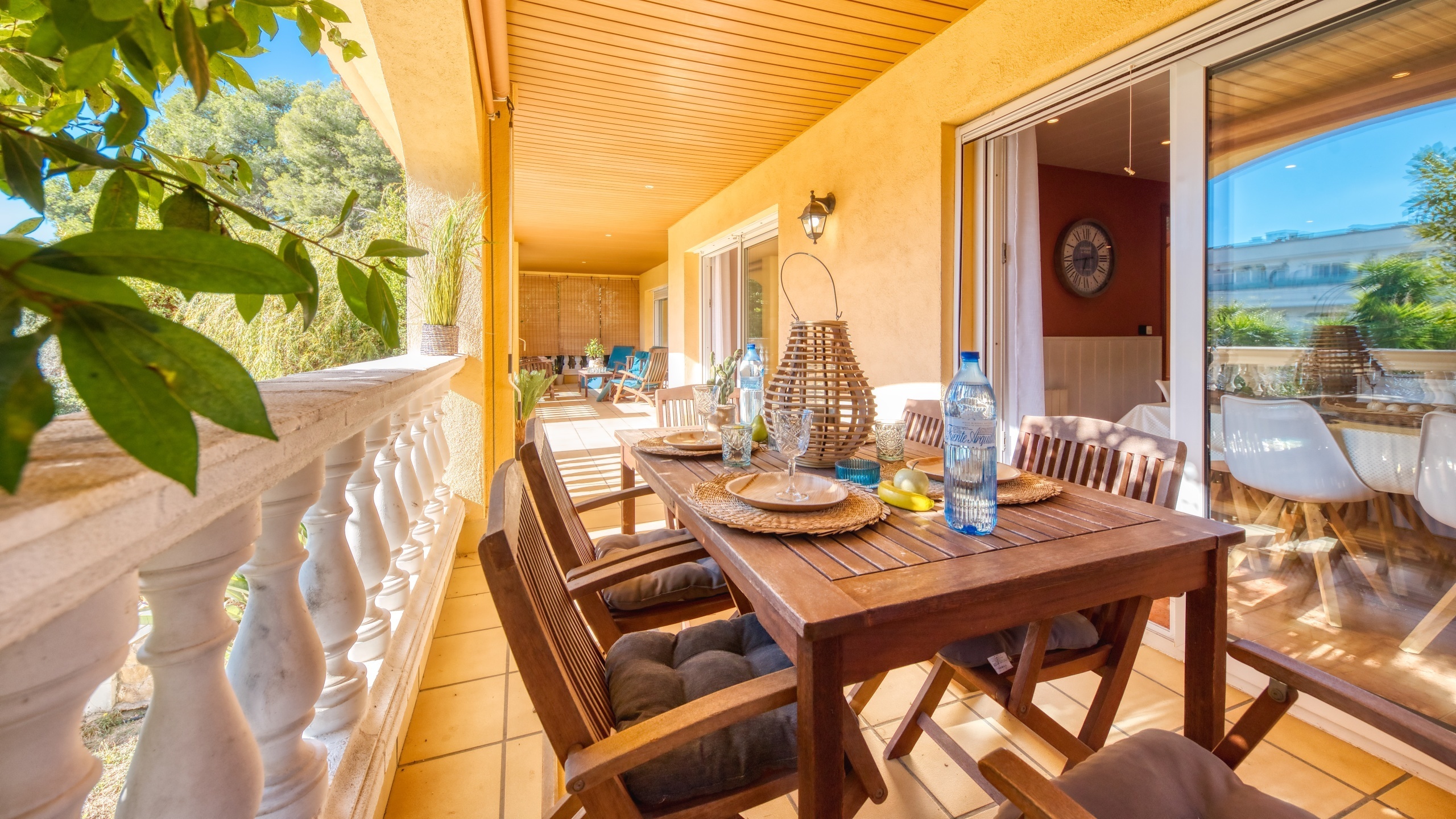 Ferienhäuser Costa Brava Spanien - Villa Summertime - Terrasse