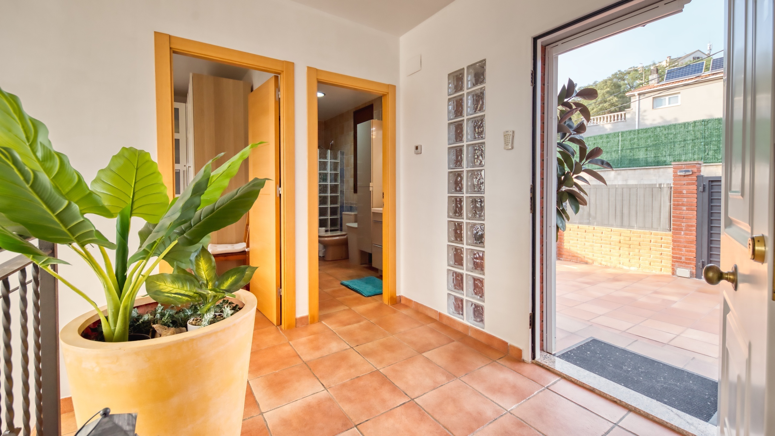 Ferienhäuser Costa Brava Spanien - Villa Verger - Eingang