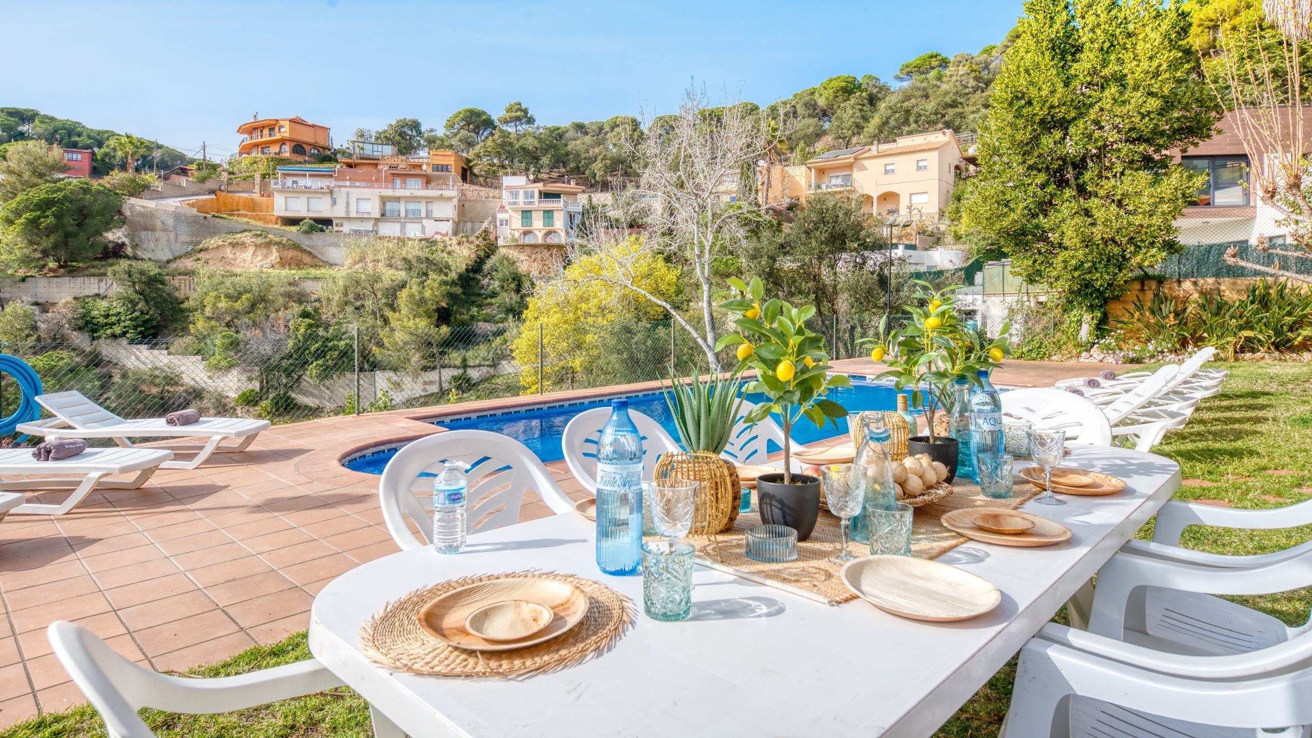 Ferienhäuser Costa Brava Spanien - Villa Marysol - Schwimmbad