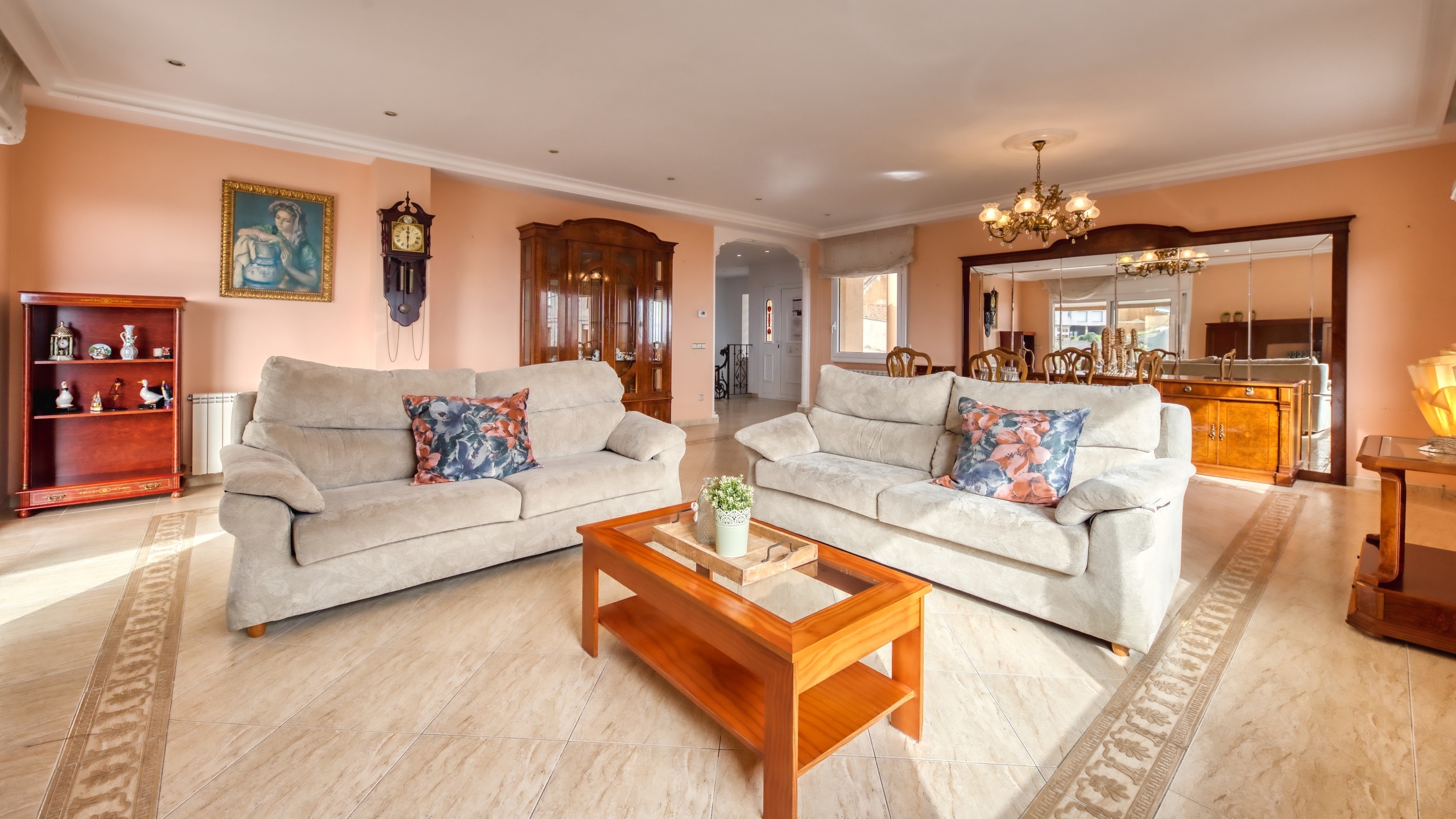 Ferienhäuser Costa Brava Spanien - Villa Marysol - Wohnbereich