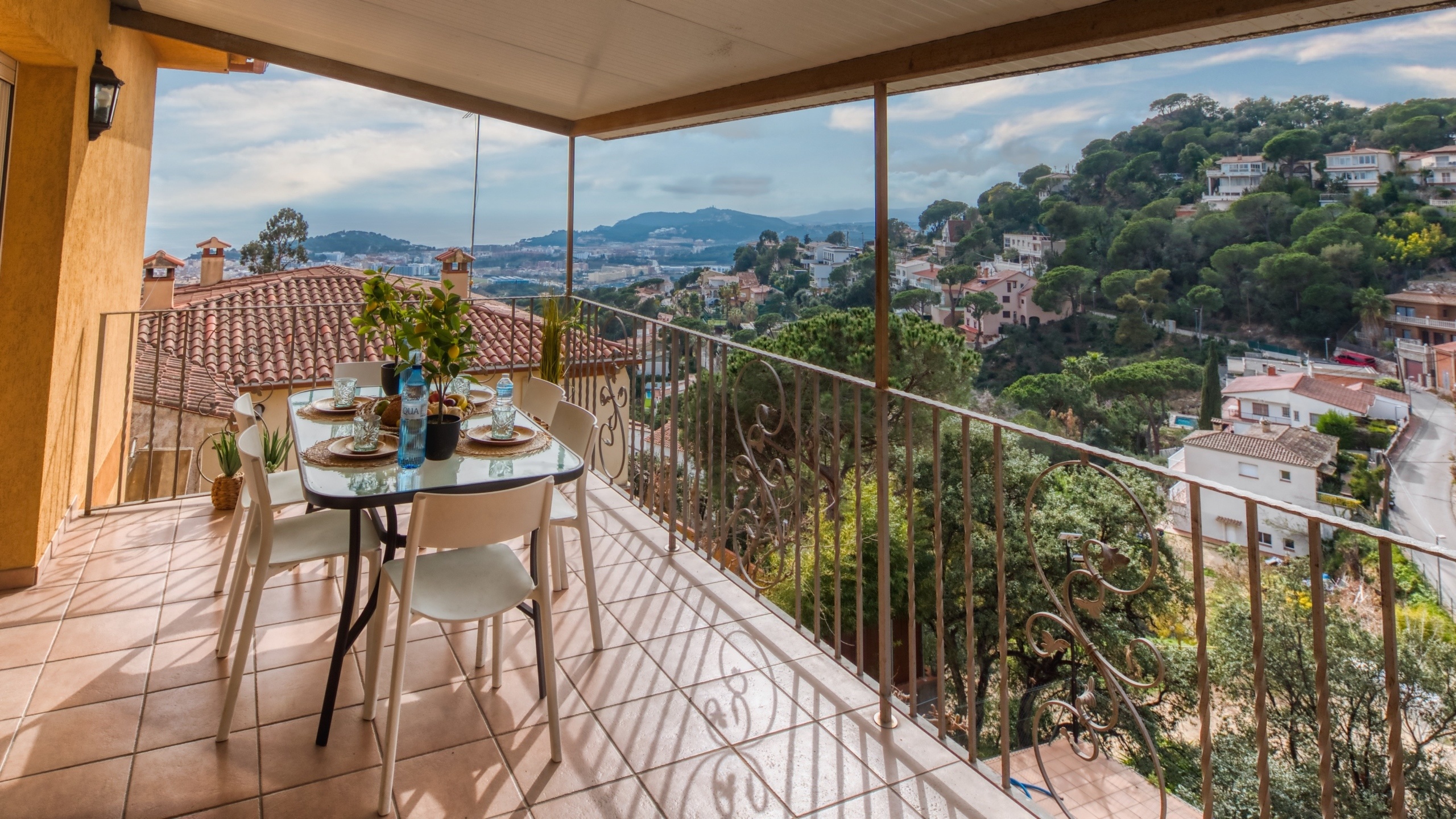 Ferienhäuser Costa Brava Spanien - Villa Marysol - Terrasse