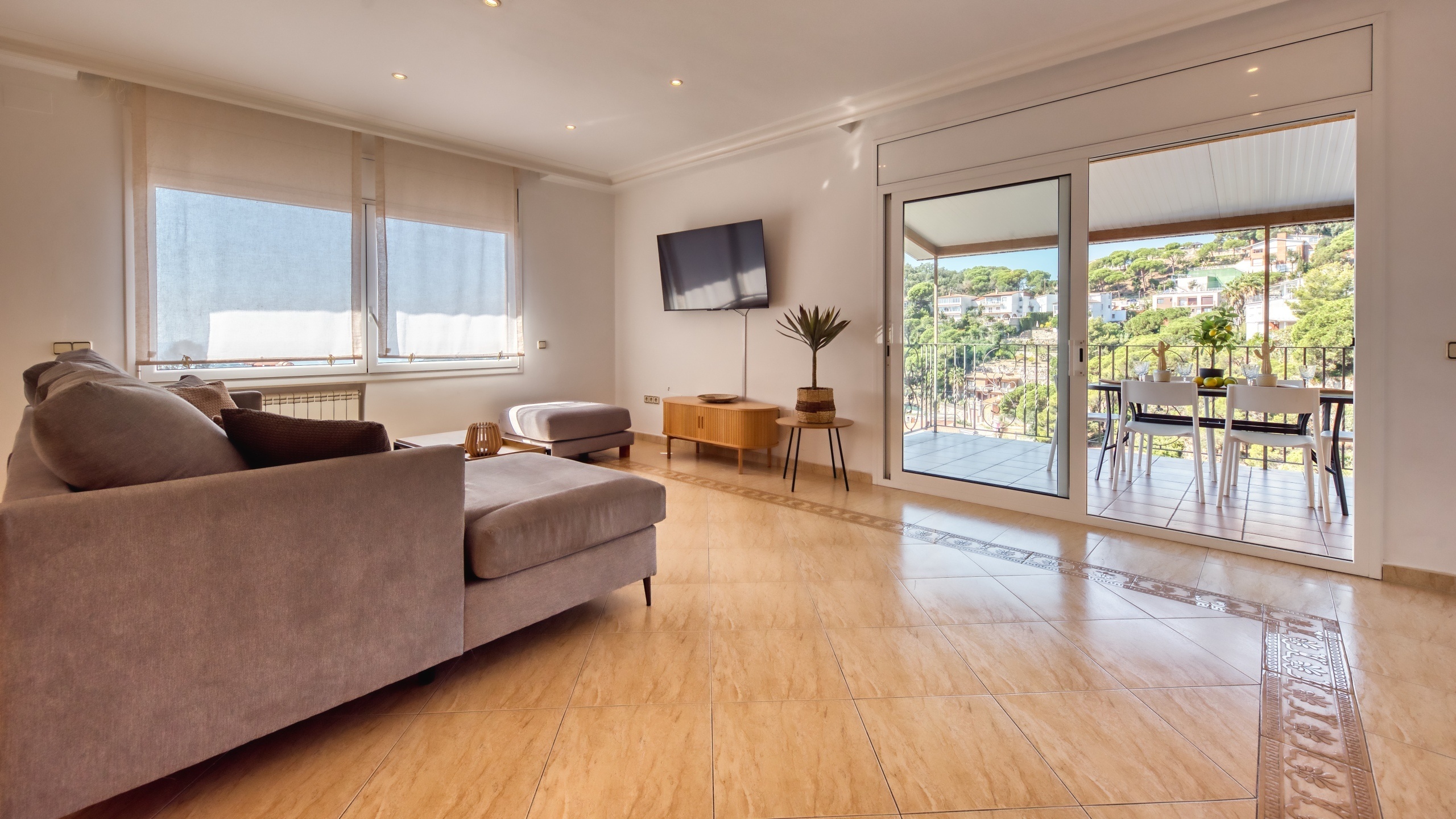 Ferienhäuser Costa Brava Spanien - Villa Marysol - Wohnbereich