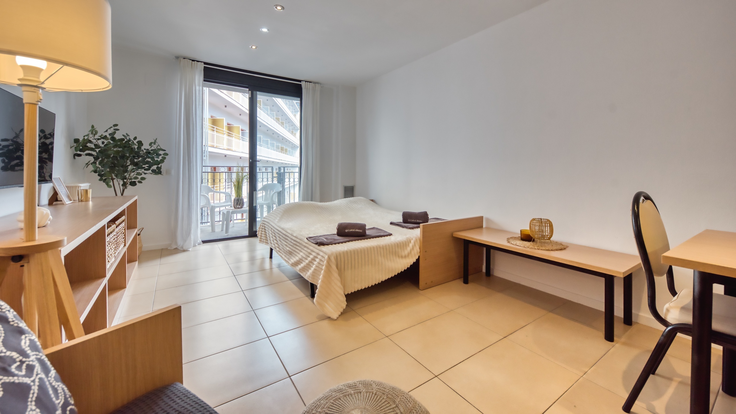 Ferienhäuser Costa Brava Spanien - Apartment Gaudi - Schlafzimmer