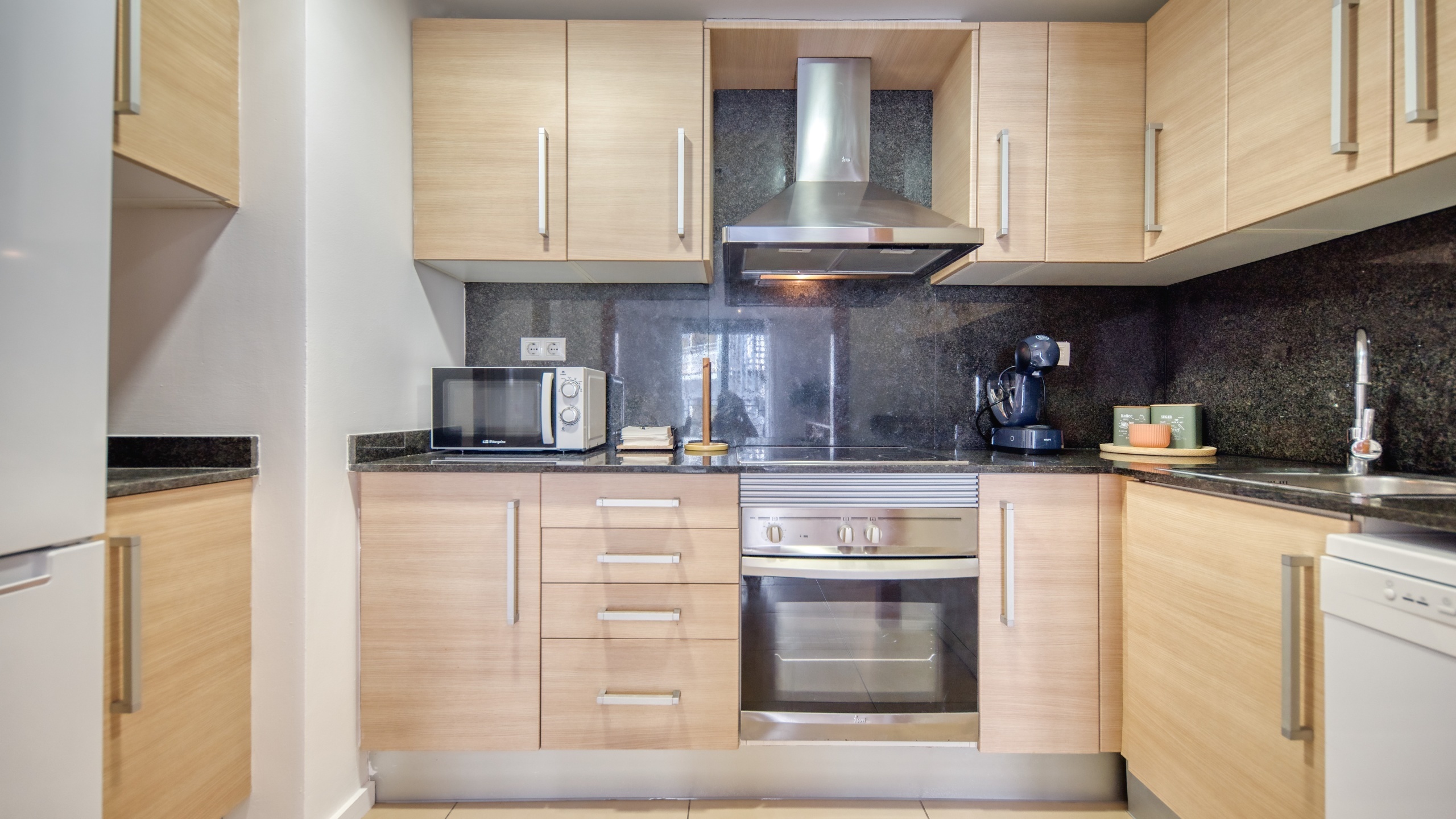 Ferienhäuser Costa Brava Spanien - Apartment Gaudi - Küche