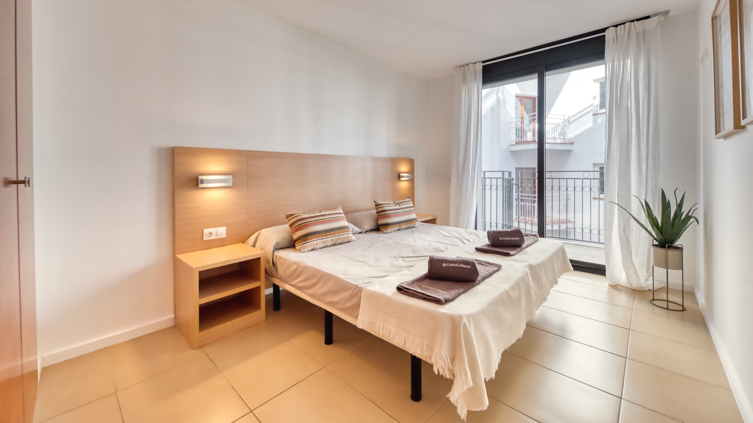 Ferienhäuser Costa Brava Spanien - Apartment Gaudi - Schlafzimmer