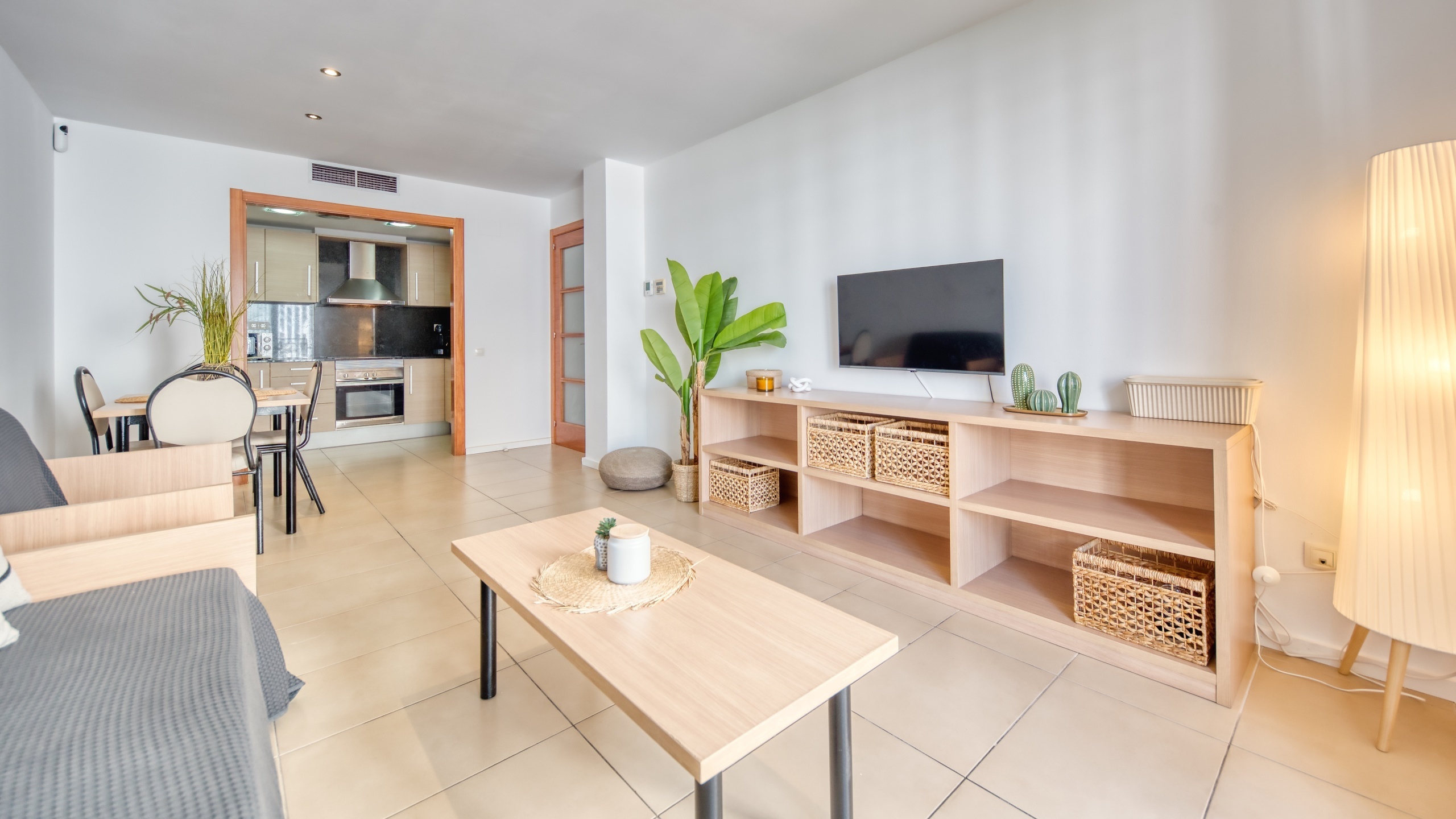 Ferienhäuser Costa Brava Spanien - Apartment Dali - Wohnbereich