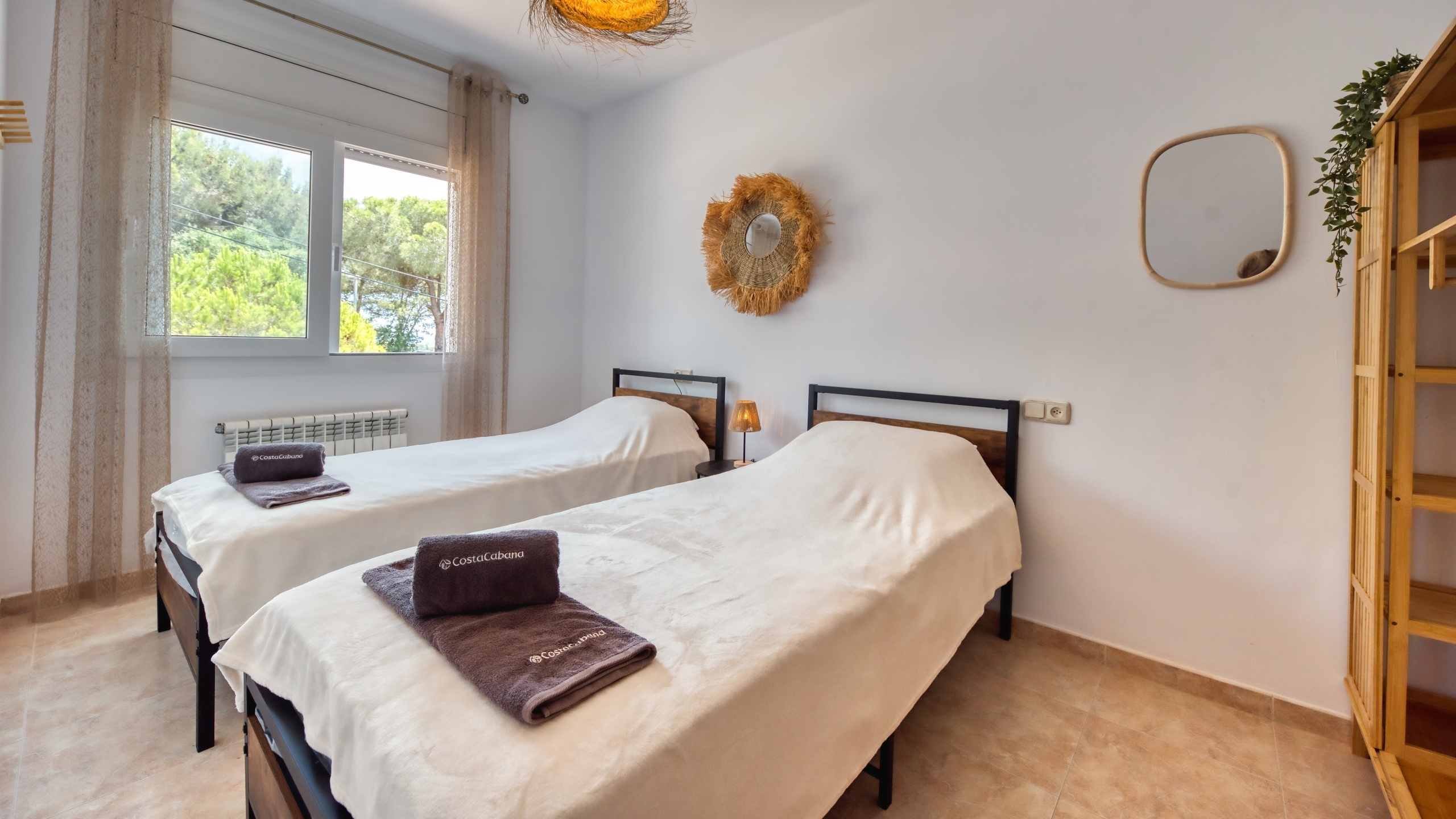 Ferienhäuser Costa Brava Spanien - Villa Ibiza - Schlafzimmer