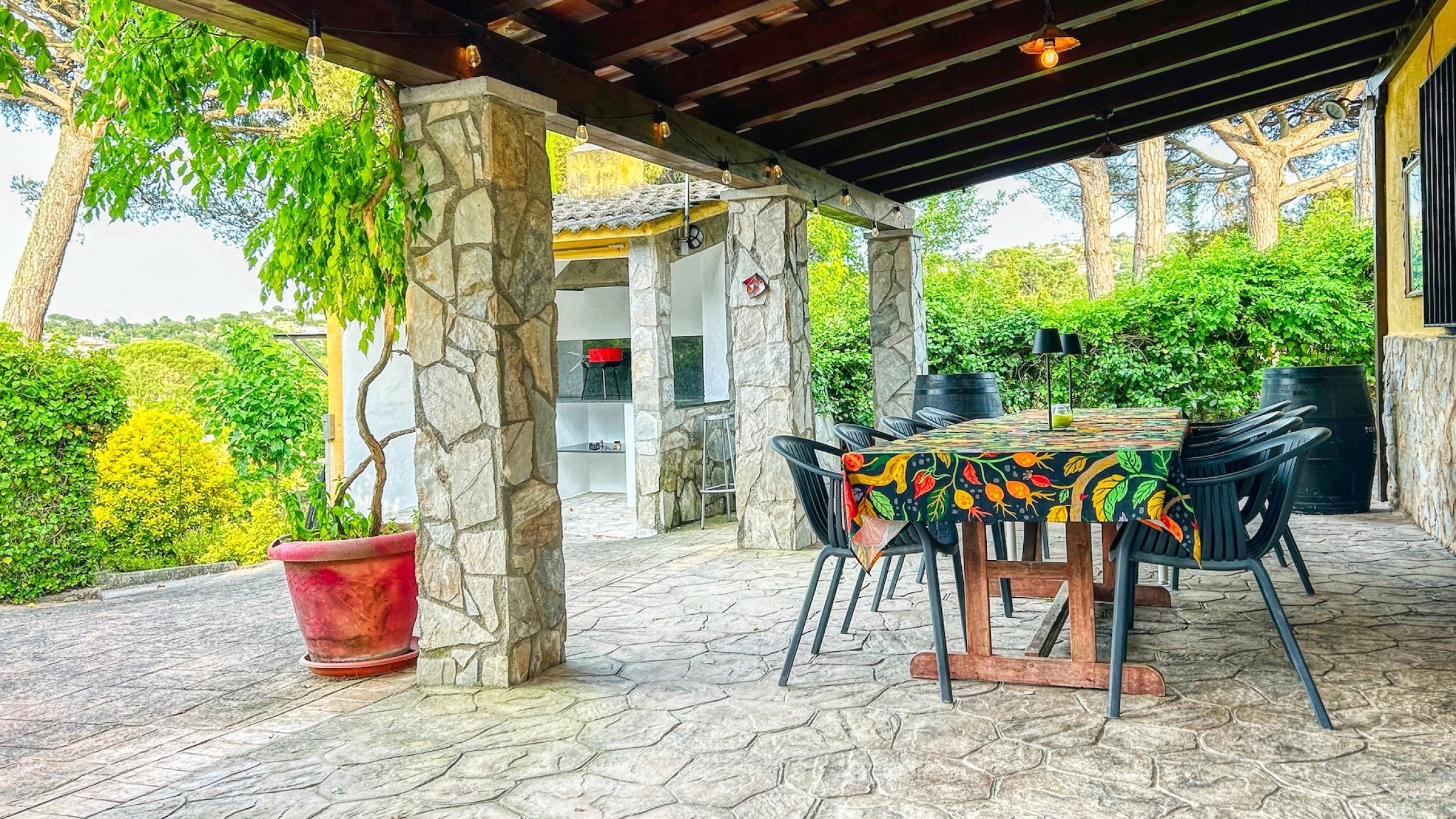 Ferienhäuser Costa Brava Spanien - Villa Iako - Terrasse