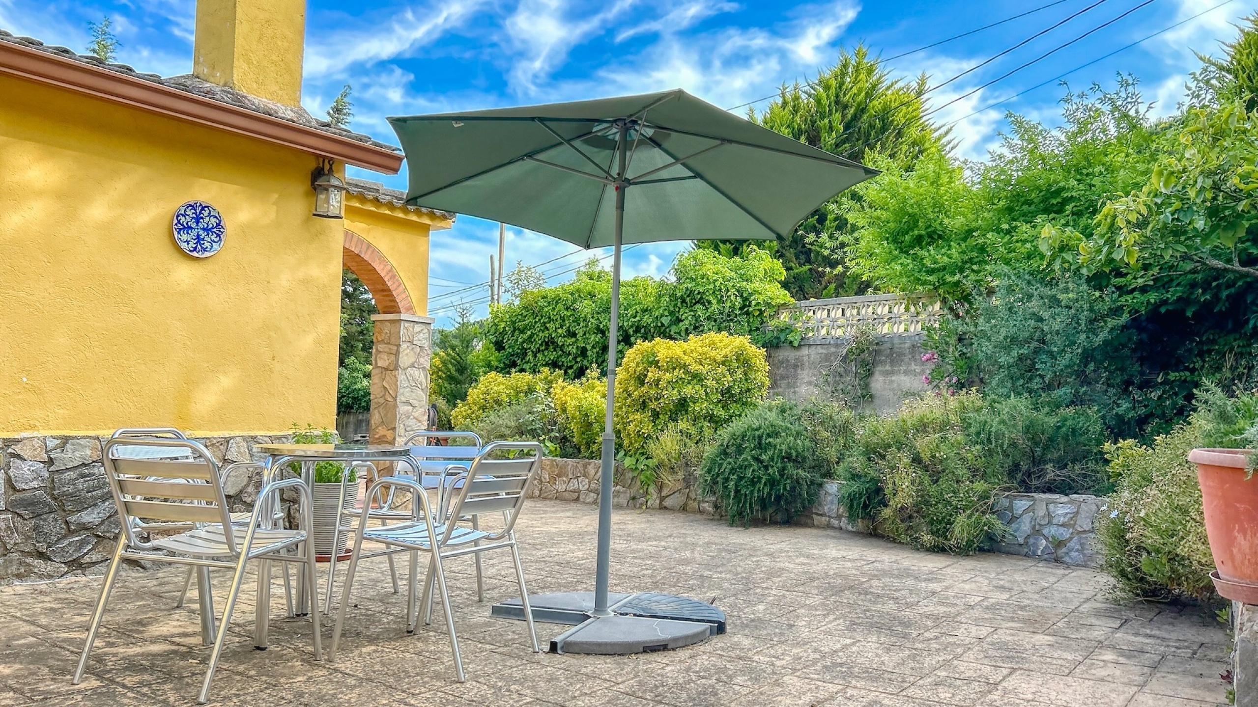 Ferienhäuser Costa Brava Spanien - Villa Iako - Terrasse