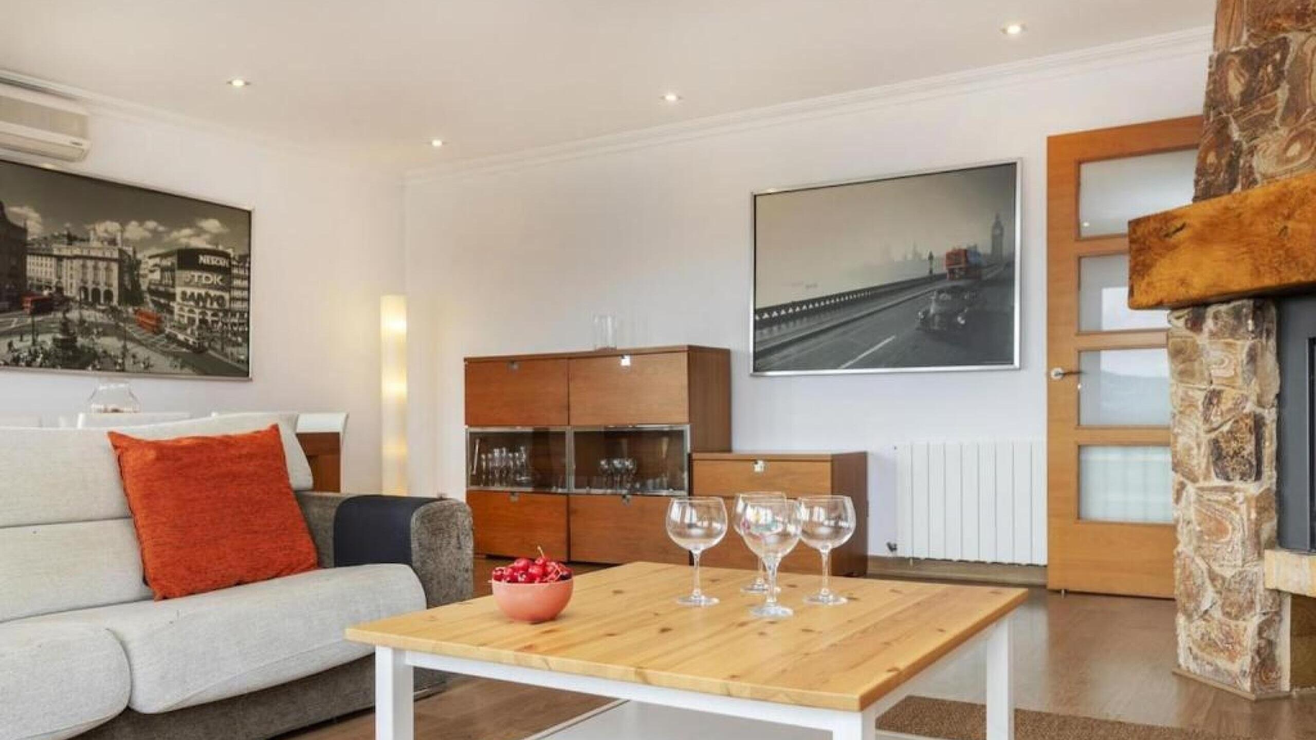 Ferienhäuser Costa Brava Spanien - Villa Soleia - Wohnbereich