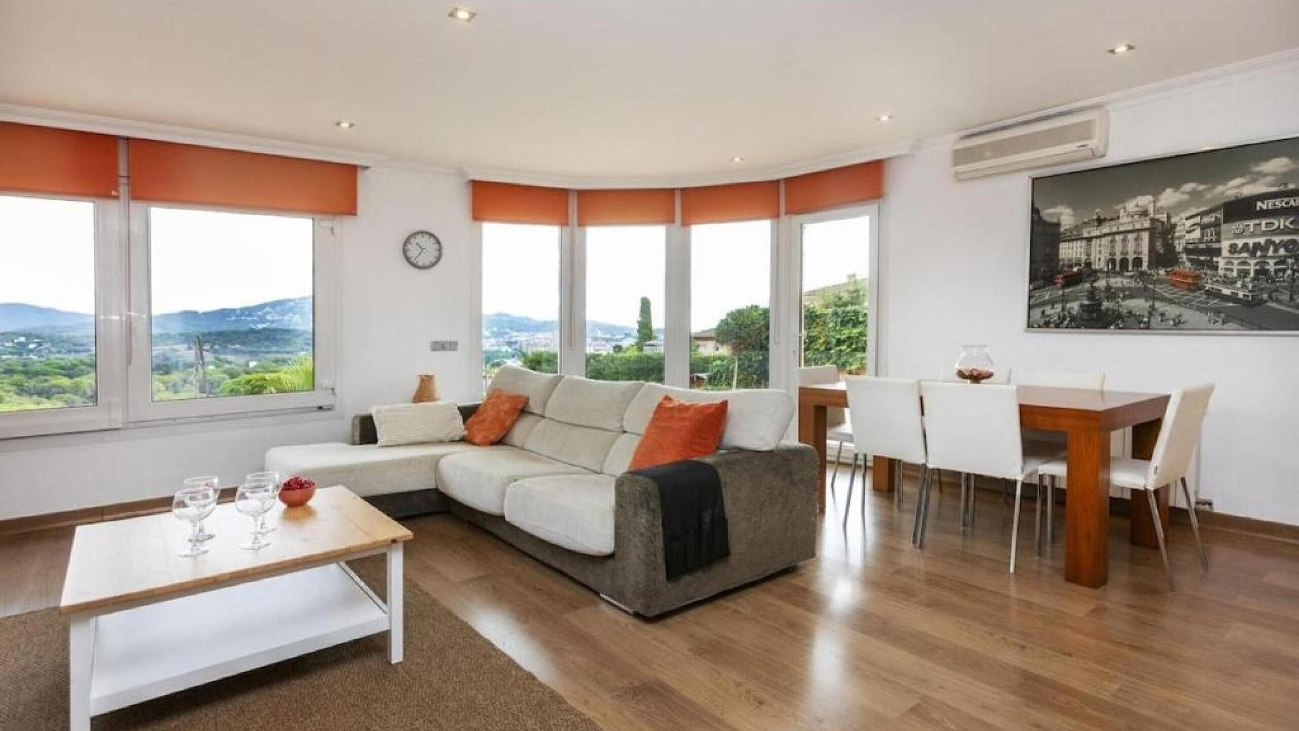 Ferienhäuser Costa Brava Spanien - Villa Soleia - Wohnbereich